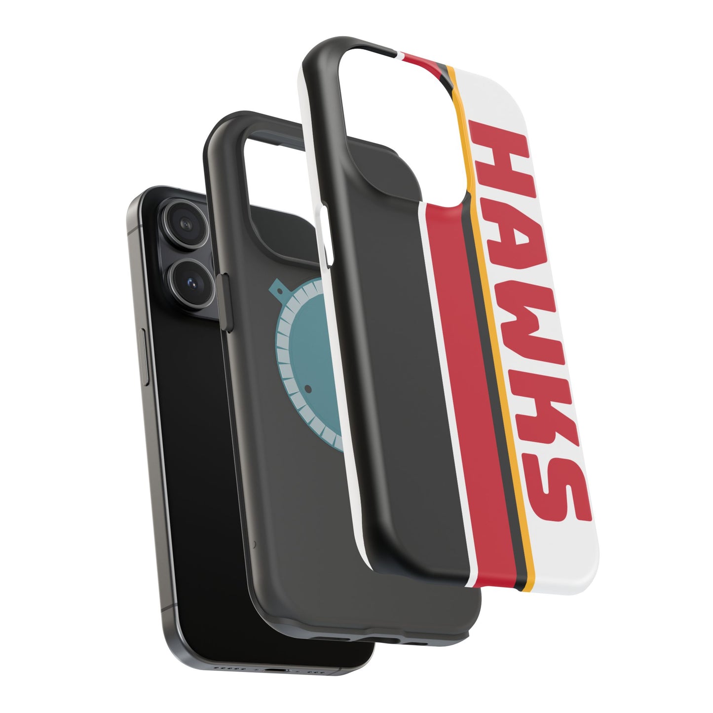 Hawks Phone Case, Magnetic Phone Case, Retro Phone Case