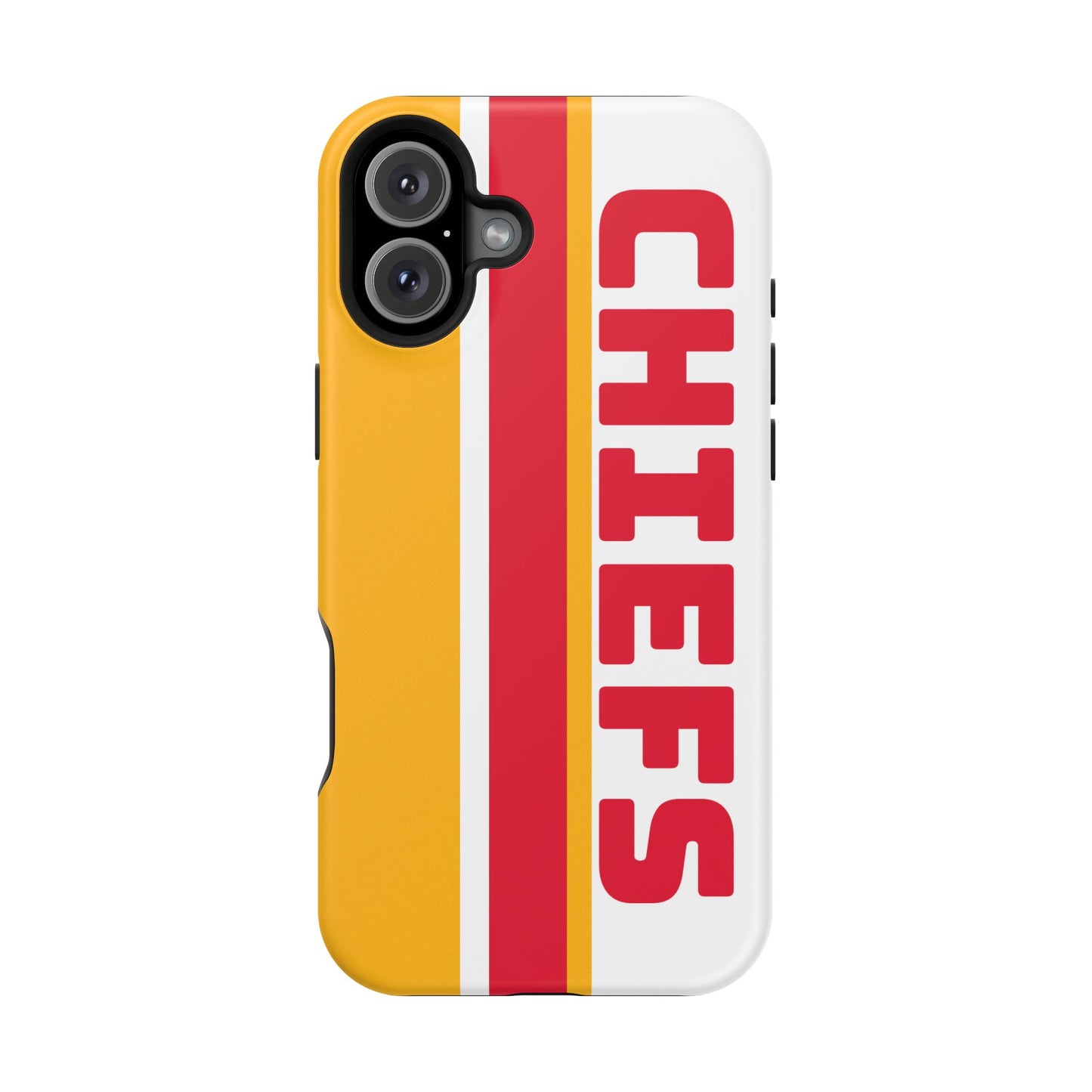 Chiefs Phone Case, Magnetic Phone Case, Retro Phone Case, Baseball Case for iPhone or Samsung, Chiefs Football Gifts