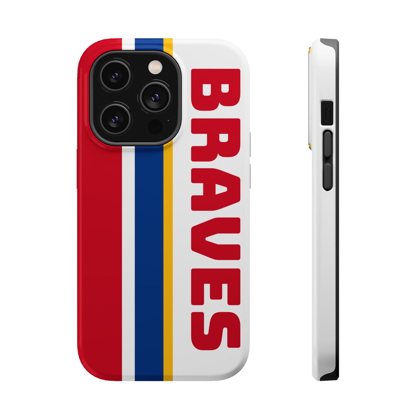 Braves Phone Case, Magnetic Phone Case, Baseball Phone Case, Retro Phone Case
