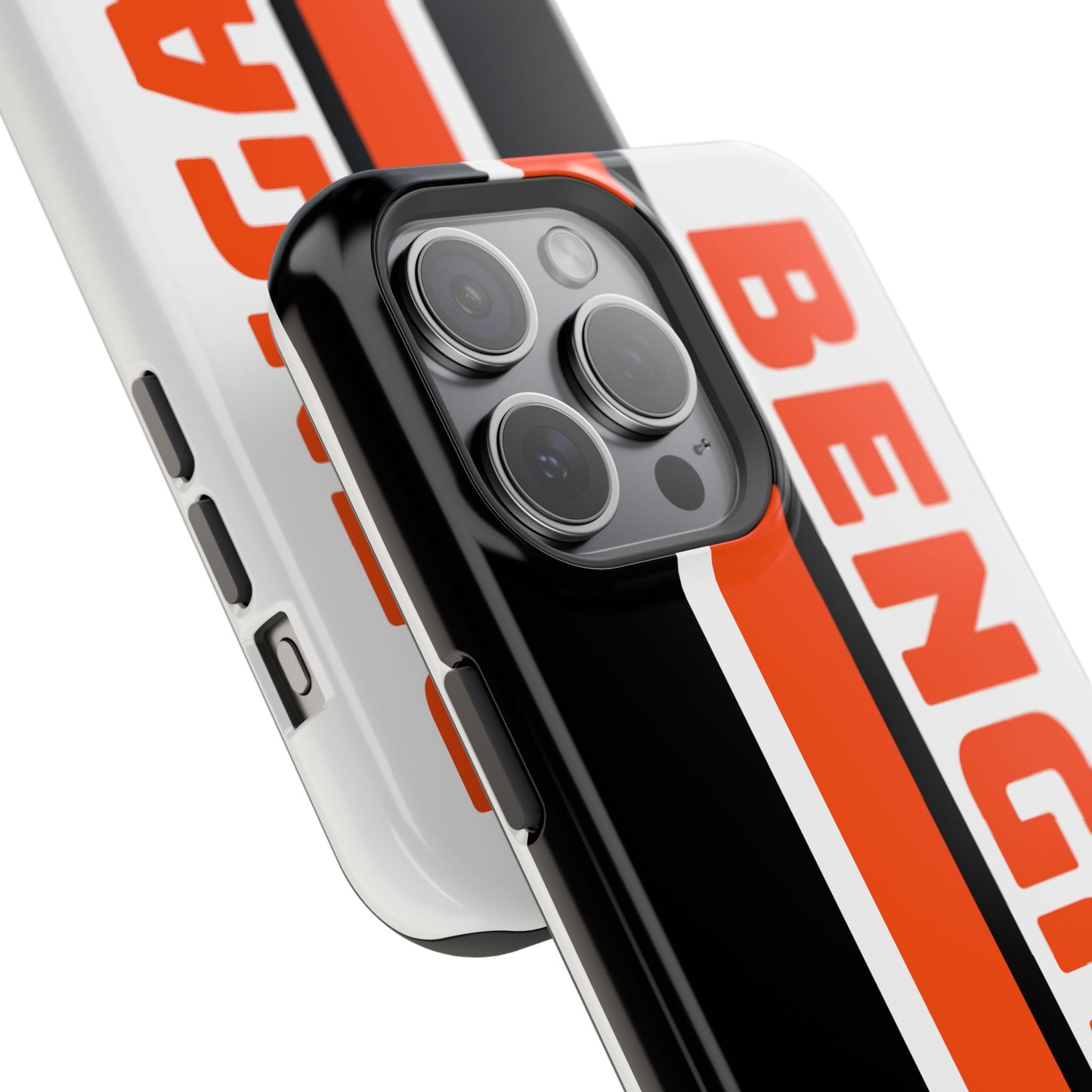 Bengals Phone Case, Magnetic Phone Case, Retro Phone Case, Baseball Case for iPhone or Samsung, Football Gifts