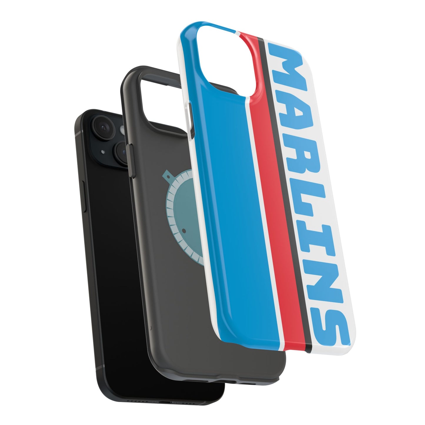 Marlins Phone Case, Magnetic Phone Case, Retro Phone Case, Baseball iPhone or Samsung Case