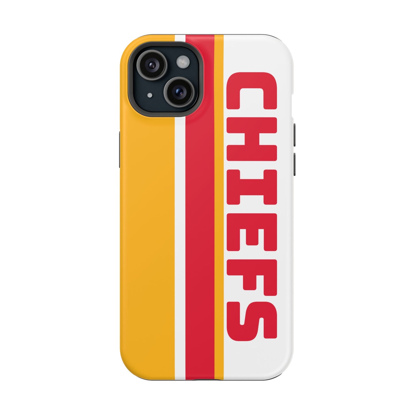 Chiefs Phone Case, Magnetic Phone Case, Retro Phone Case, Baseball Case for iPhone or Samsung, Chiefs Football Gifts
