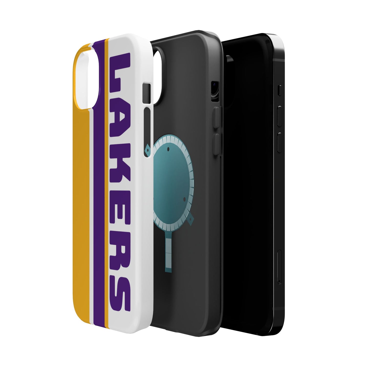 Lakers Phone Case, Magnetic Phone Case, Retro Phone Case, Basketball Gifts