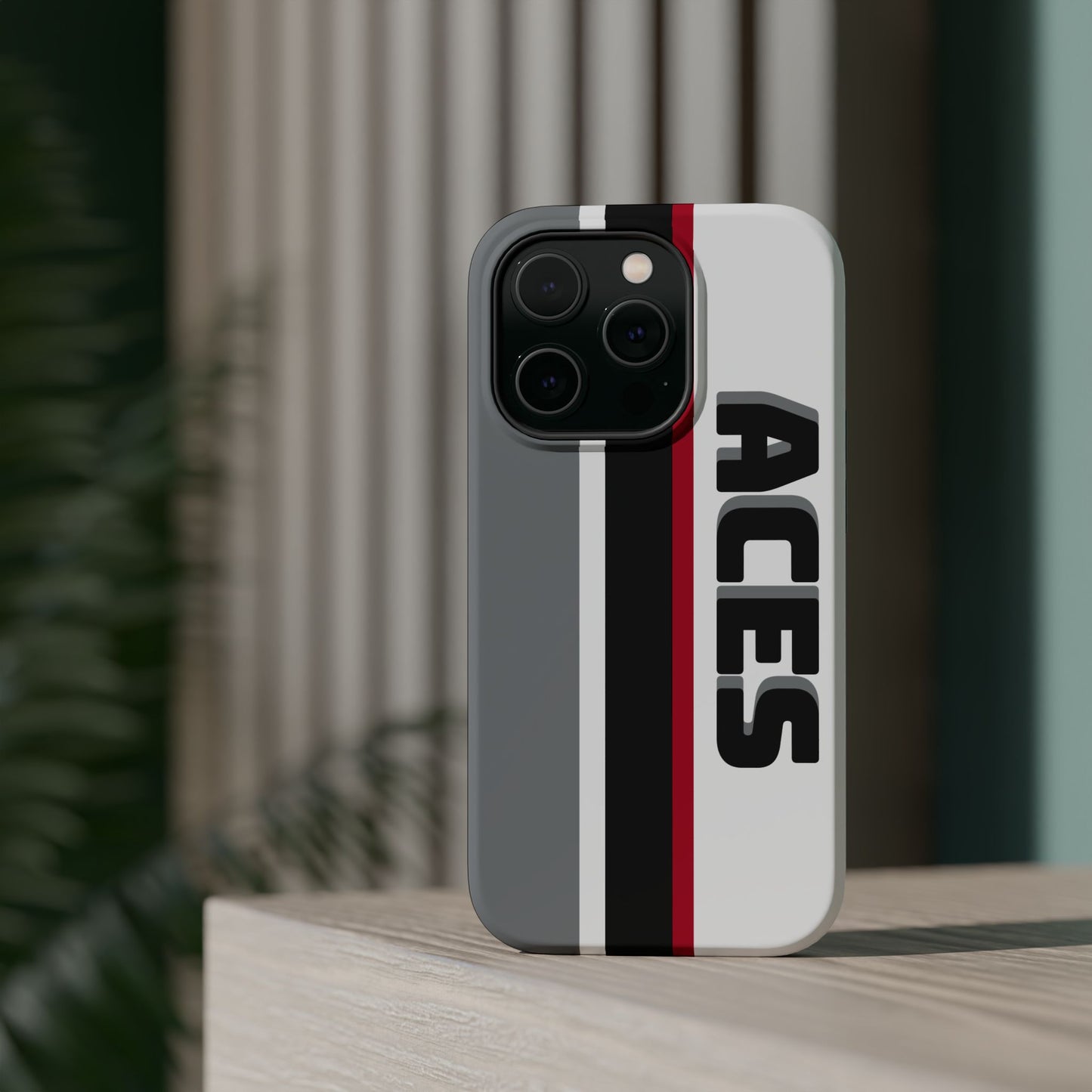 Aces Phone Case, Magnetic Phone Case, Retro Phone Case, Basketball Gifts