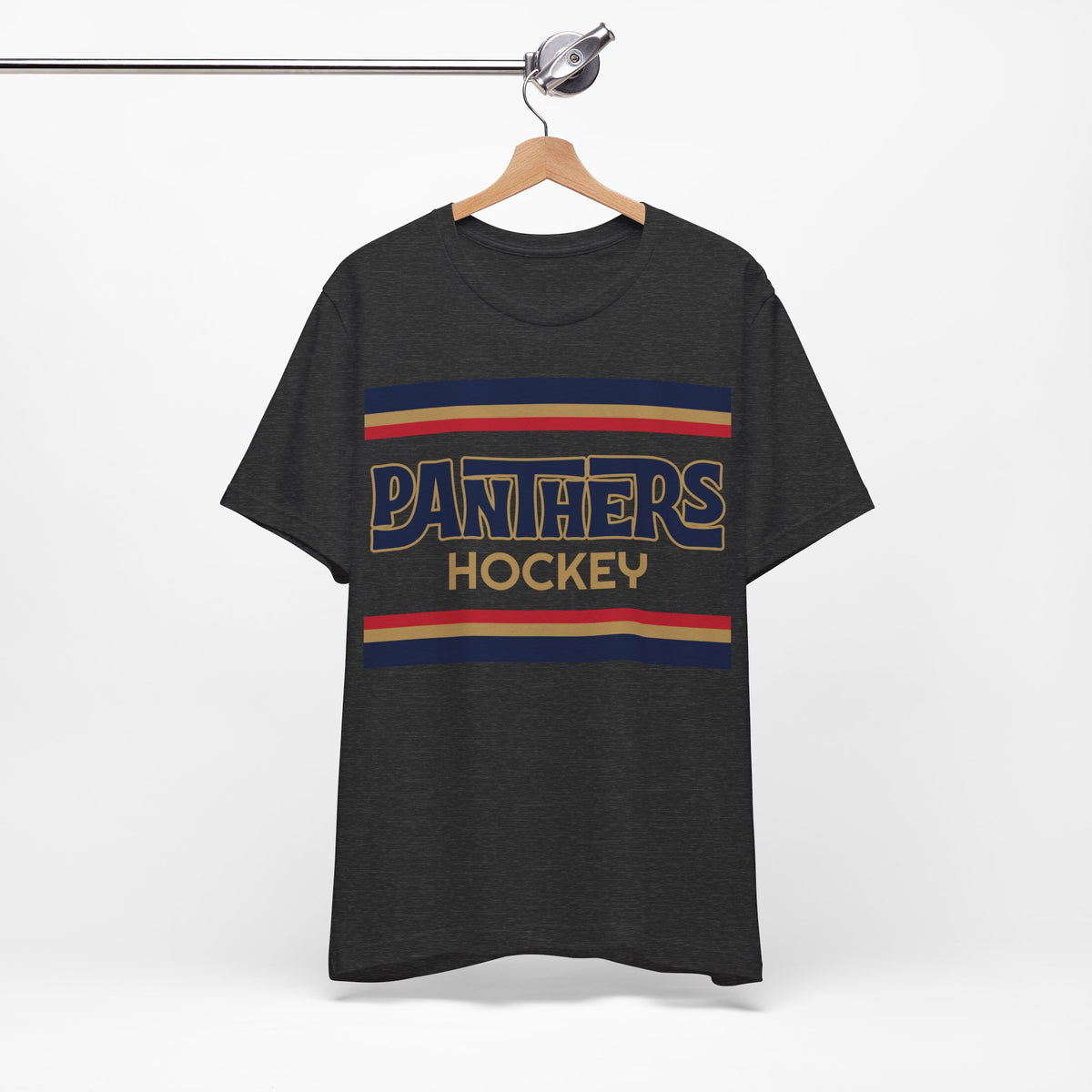 Retro Panthers Wings Shirt, Vintage Striped Panthers T-Shirt