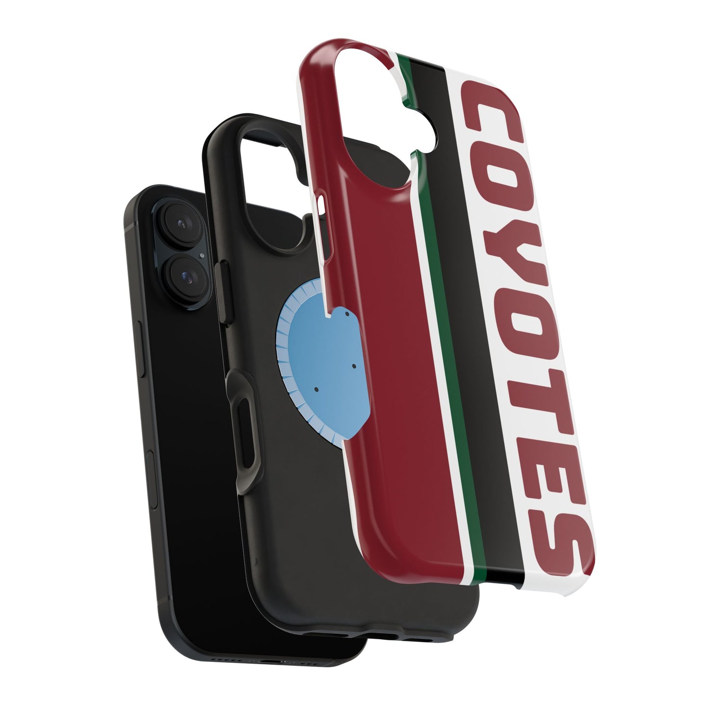 Coyotes Phone Case, Magnetic Phone Case, Hockey Phone Case, Retro Phone Case