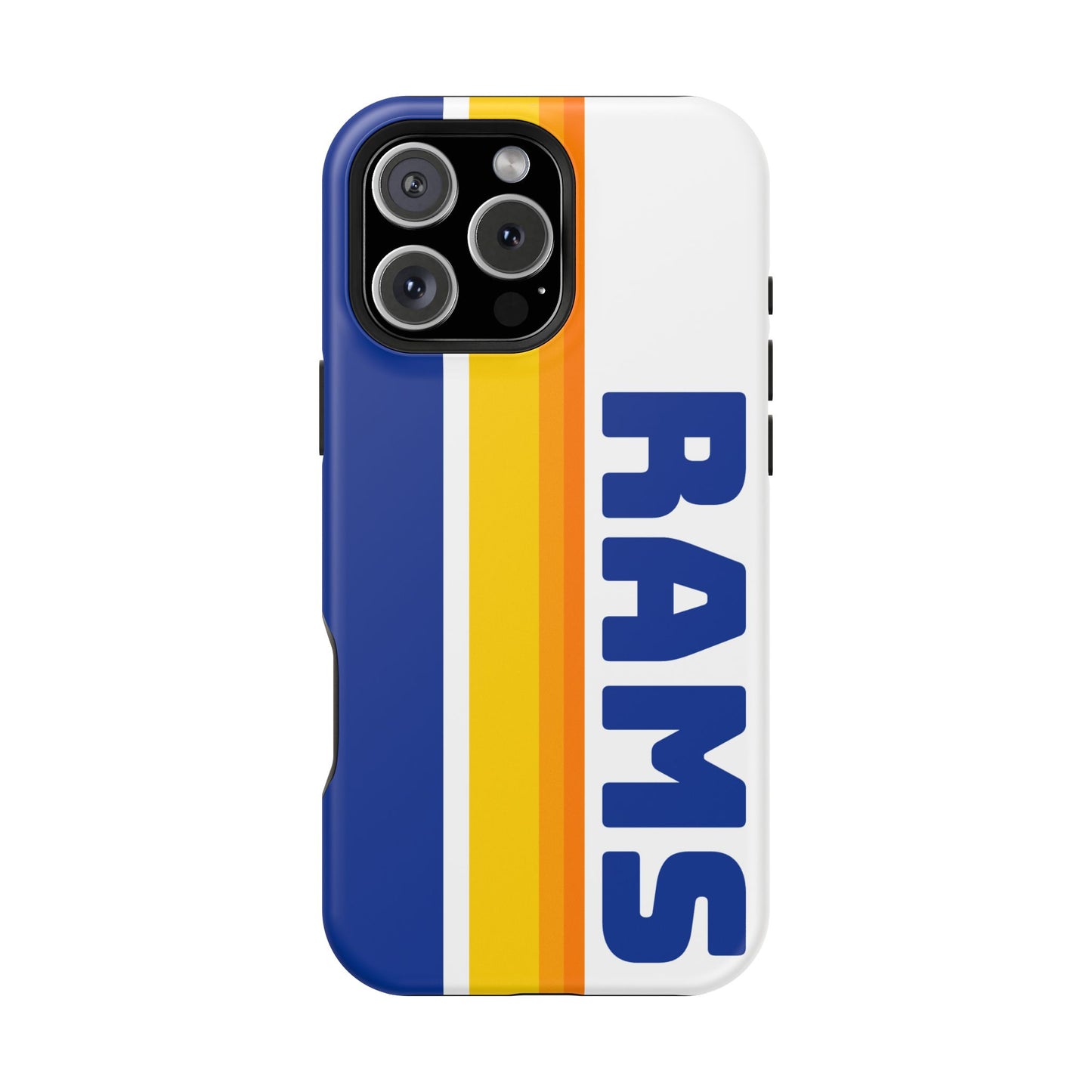 Rams Phone Case, Magnetic Phone Case, Retro Phone Case, Football Case for iPhone or Samsung