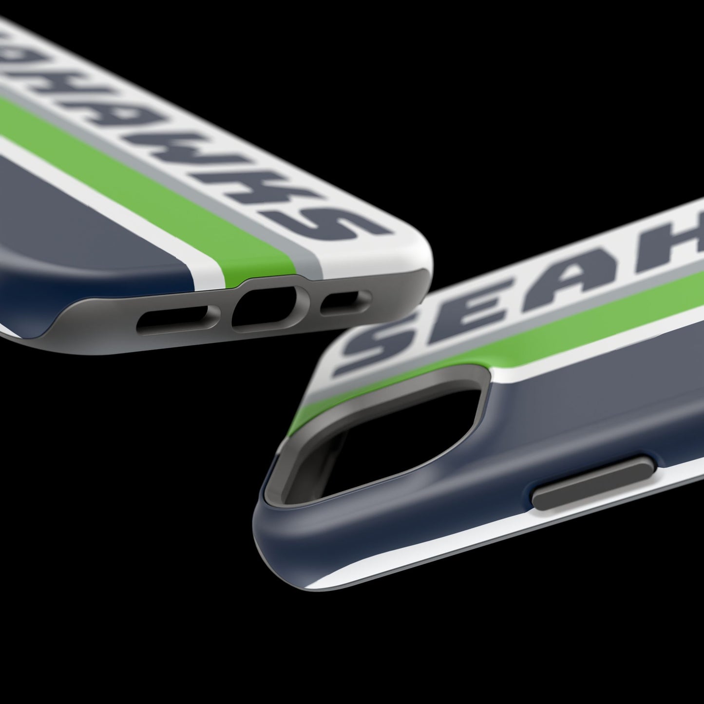 Seahawks Phone Case, Magnetic Phone Case, Retro Phone Case, Football Case for iPhone or Samsung
