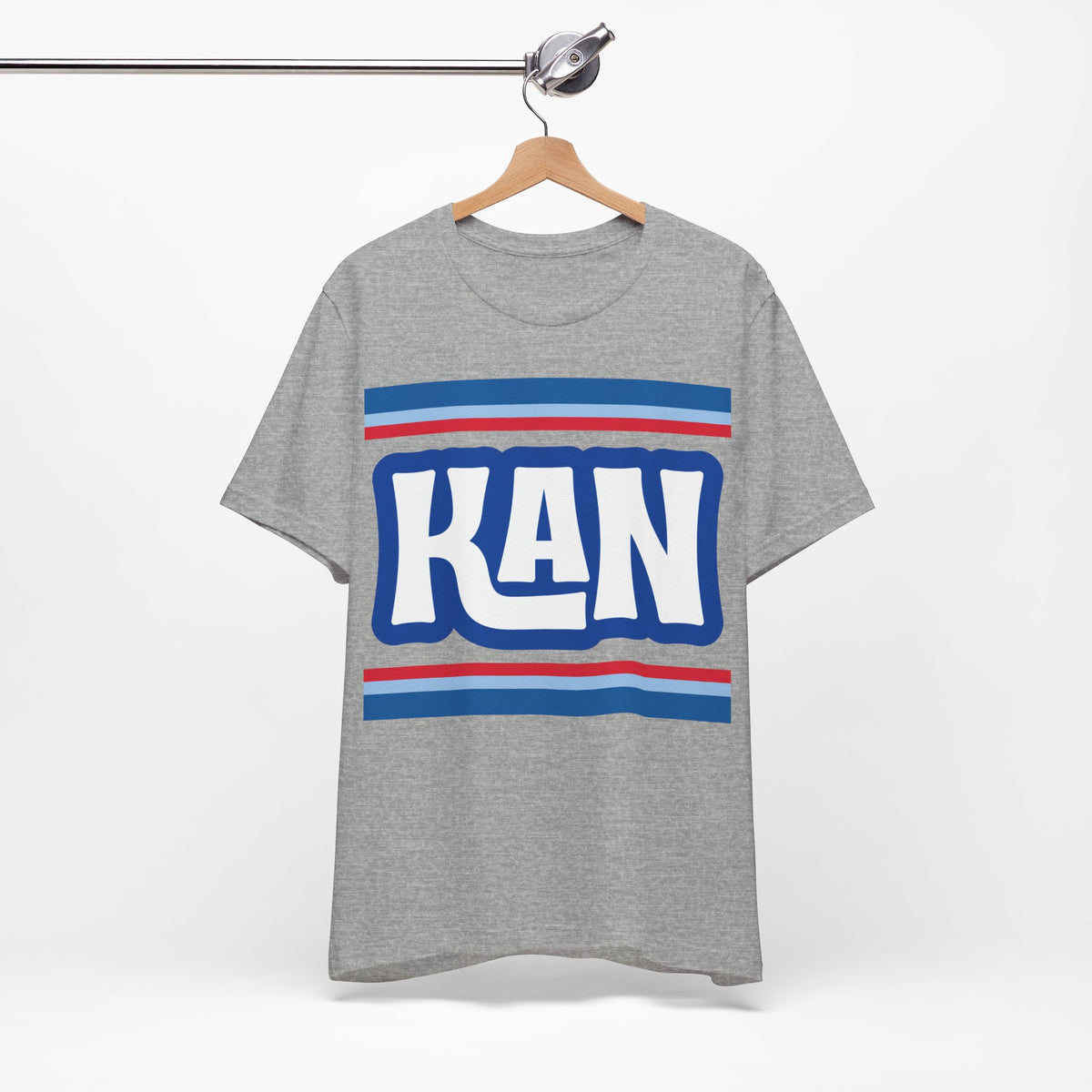 Retro KAN Shirt, Vintage Striped KAN T-Shirt