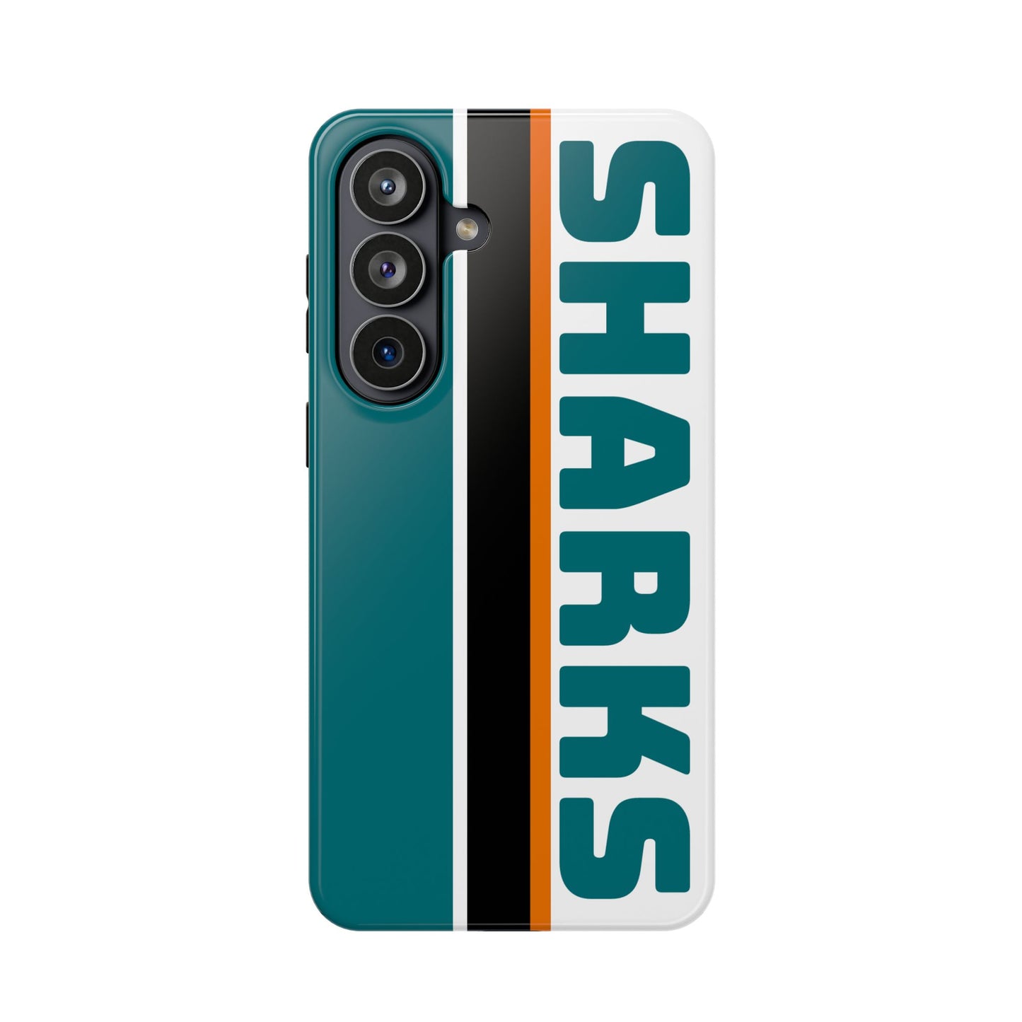 Sharks Phone Case, Magnetic Phone Case, Retro Phone Case, Hockey iPhone or Samsung Case