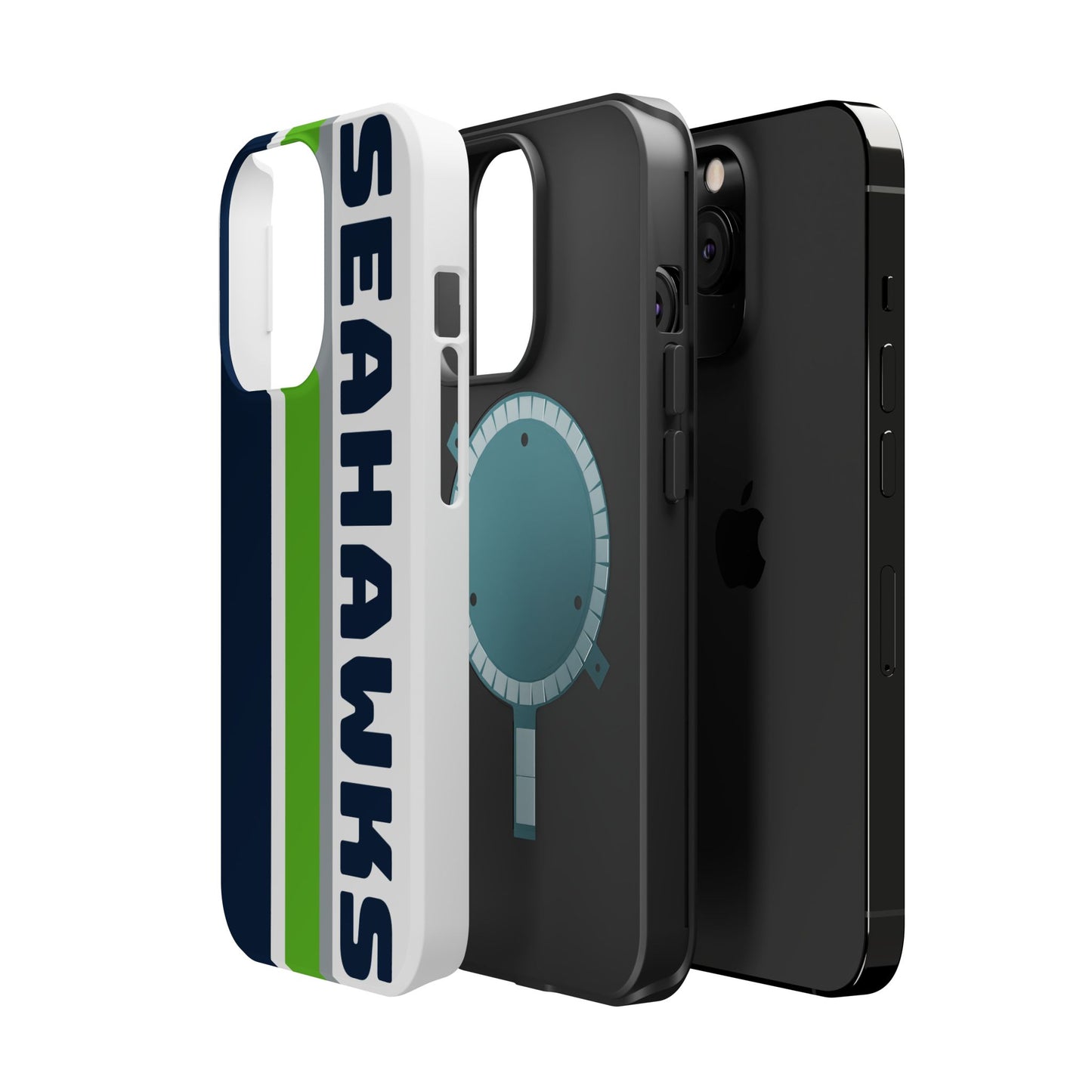 Seahawks Phone Case, Magnetic Phone Case, Retro Phone Case, Football Case for iPhone or Samsung