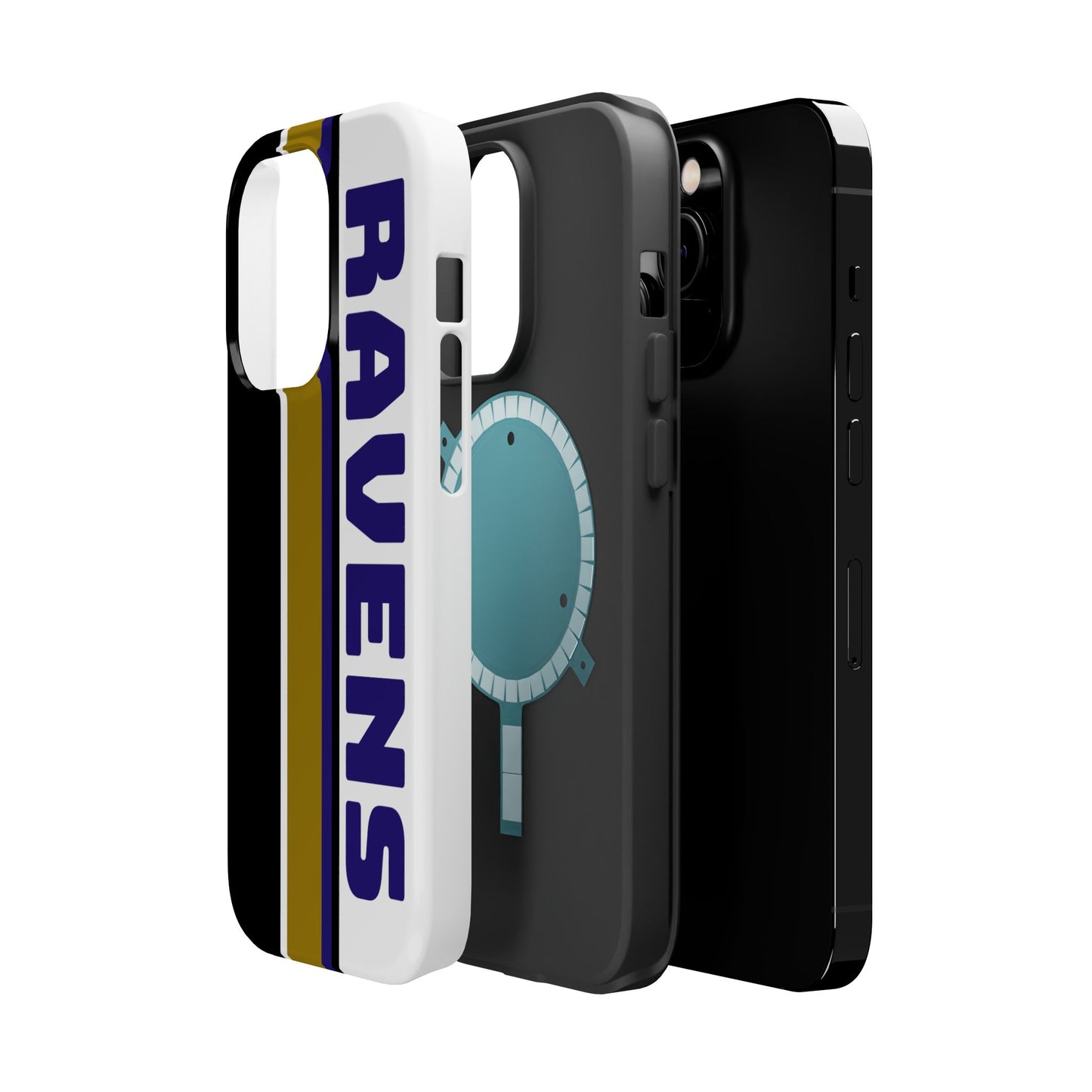 Ravens Phone Case, Magnetic Phone Case, Retro Phone Case, Football Gifts
