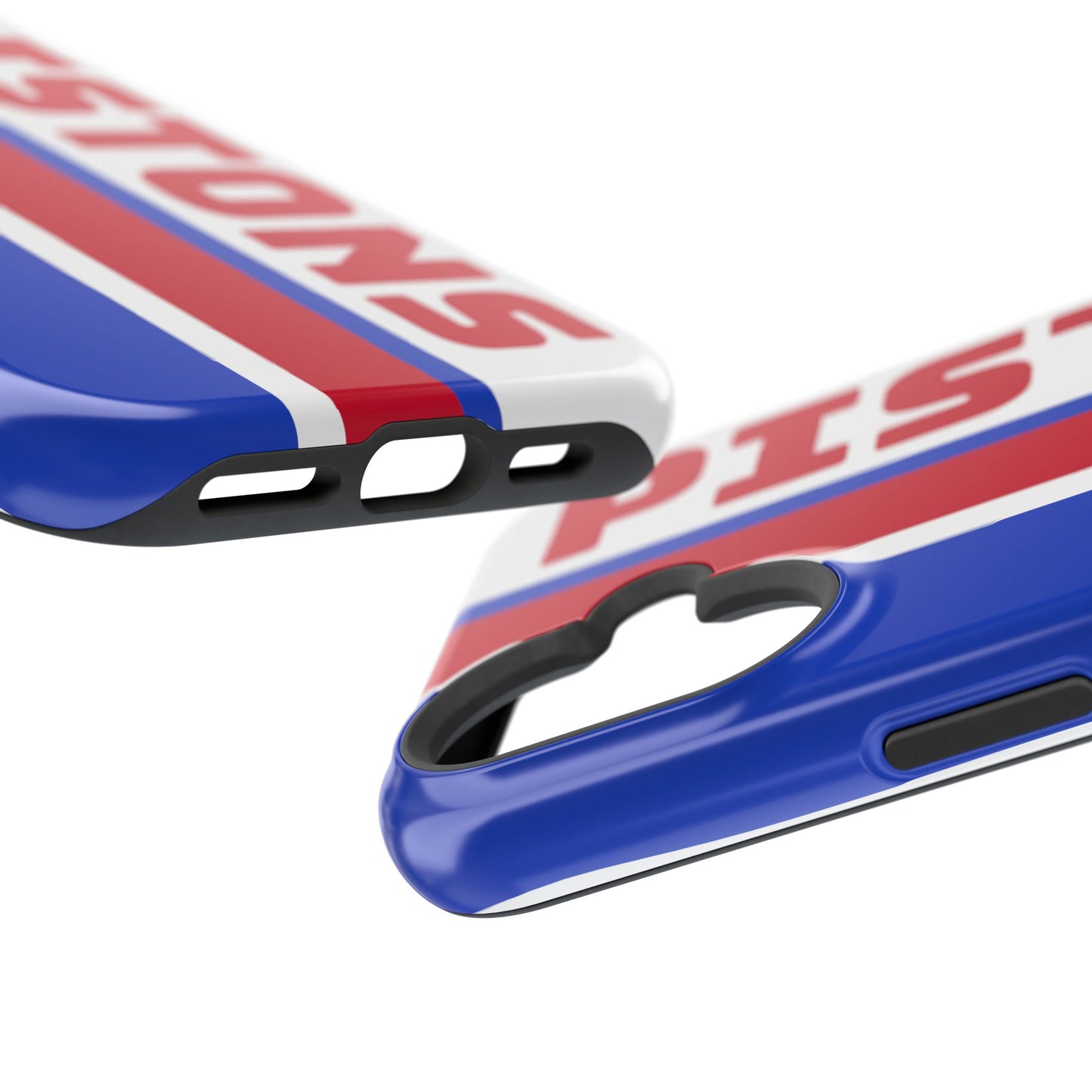 Pistons Phone Case, Magnetic Phone Case, Retro Phone Case, Basketball Gifts