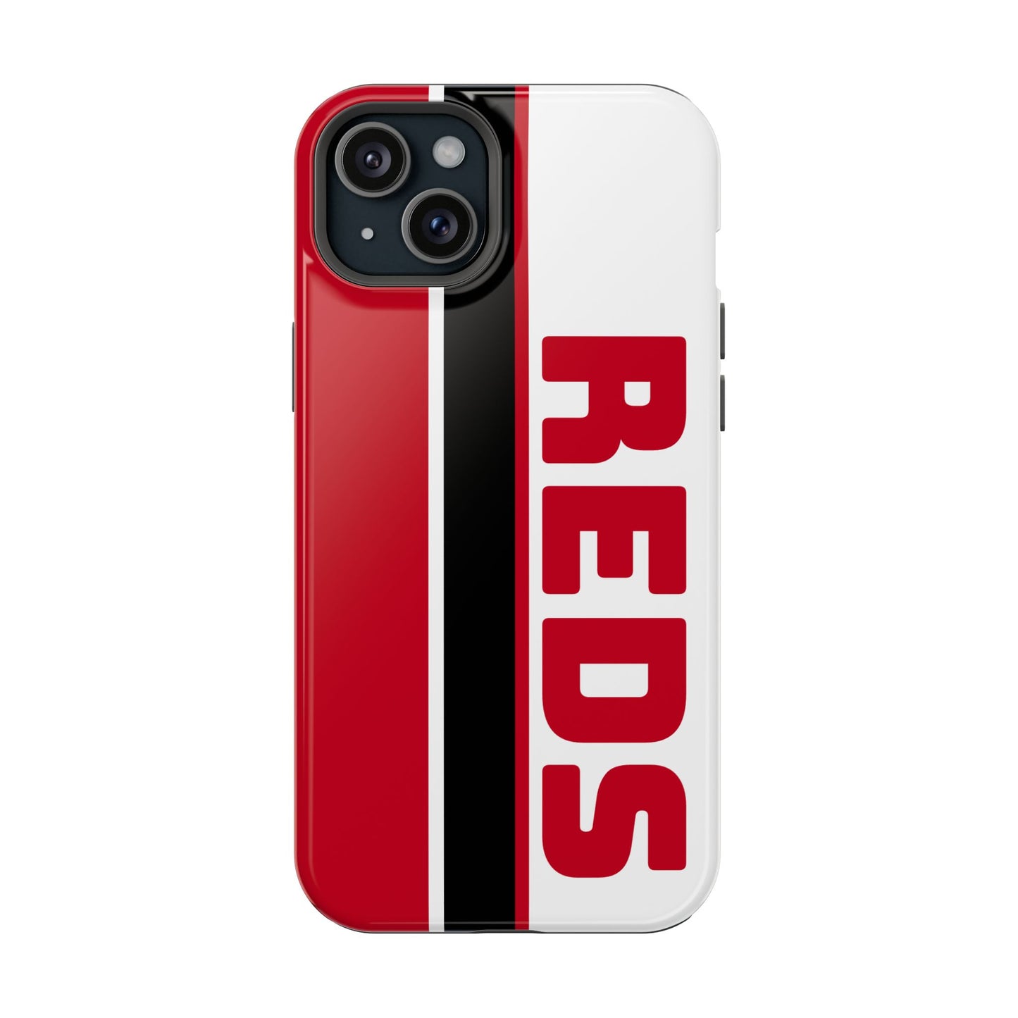 Reds Phone Case, Magnetic Phone Case, Retro Phone Case, Baseball Case for iPhone or Samsung, Reds Baseball Case