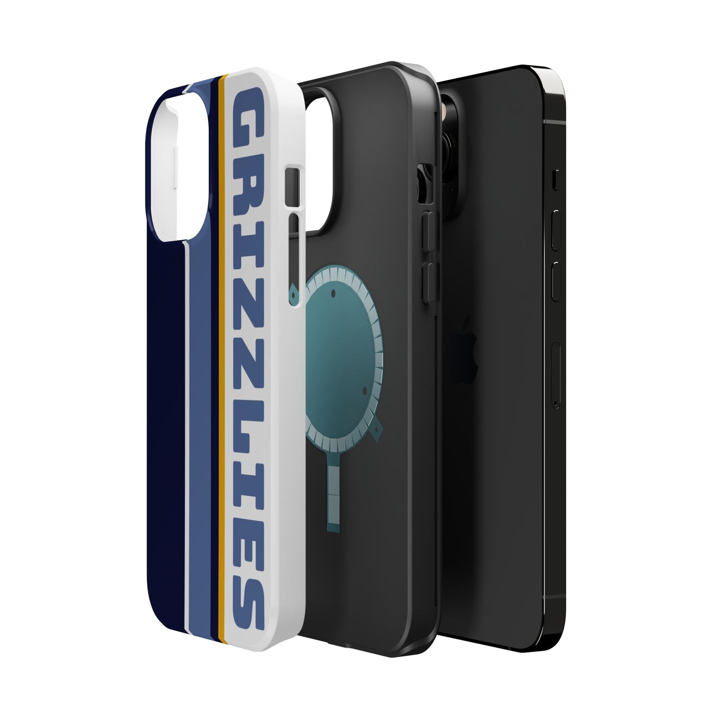 Grizzlies Phone Case, Magnetic Phone Case, Retro Phone Case