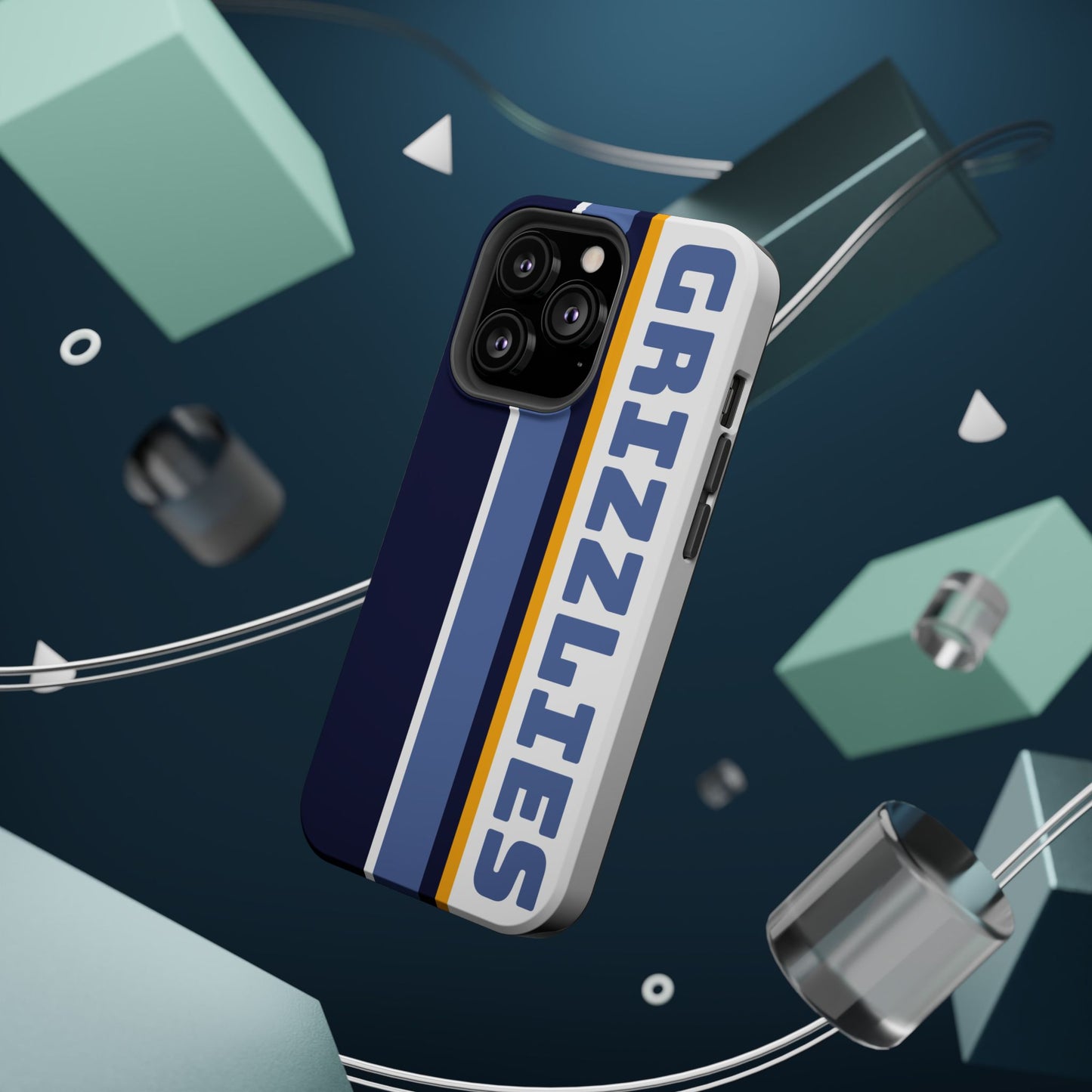Grizzlies Phone Case, Magnetic Phone Case, Retro Phone Case