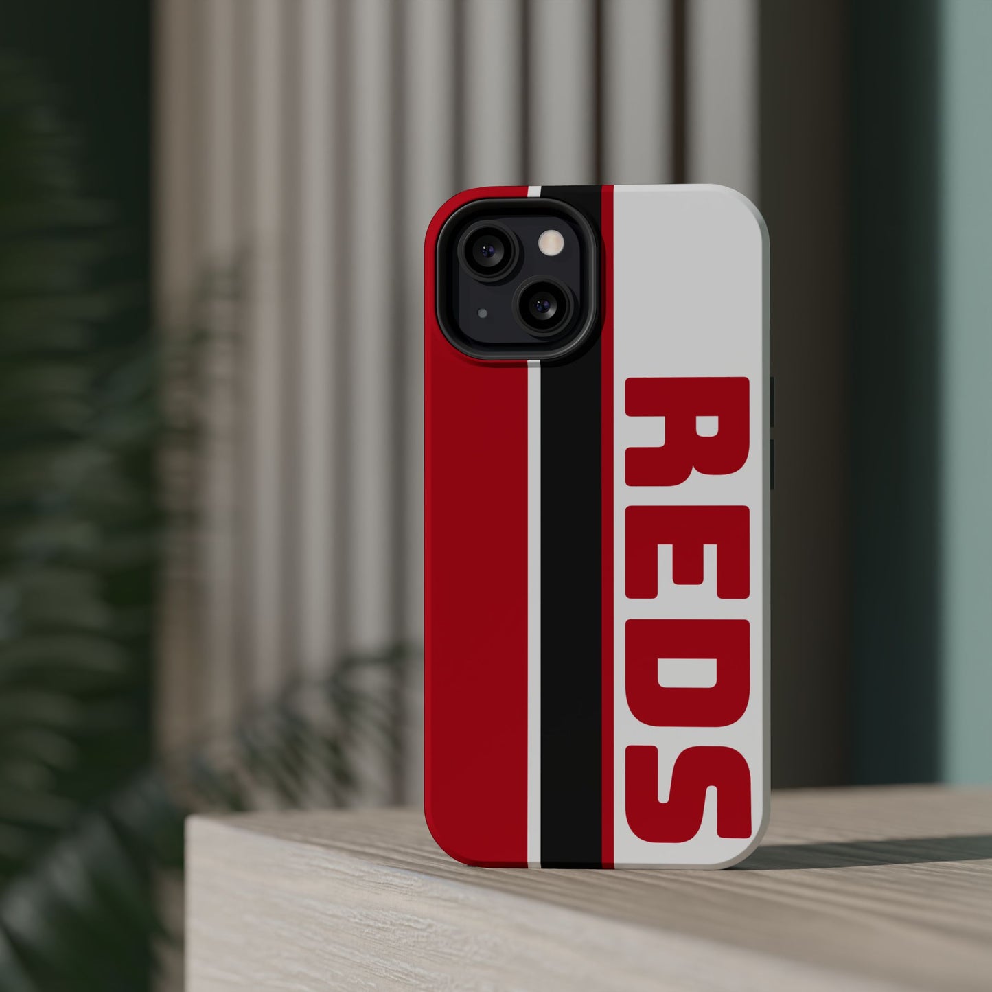 Reds Phone Case, Magnetic Phone Case, Retro Phone Case, Baseball Case for iPhone or Samsung, Reds Baseball Case