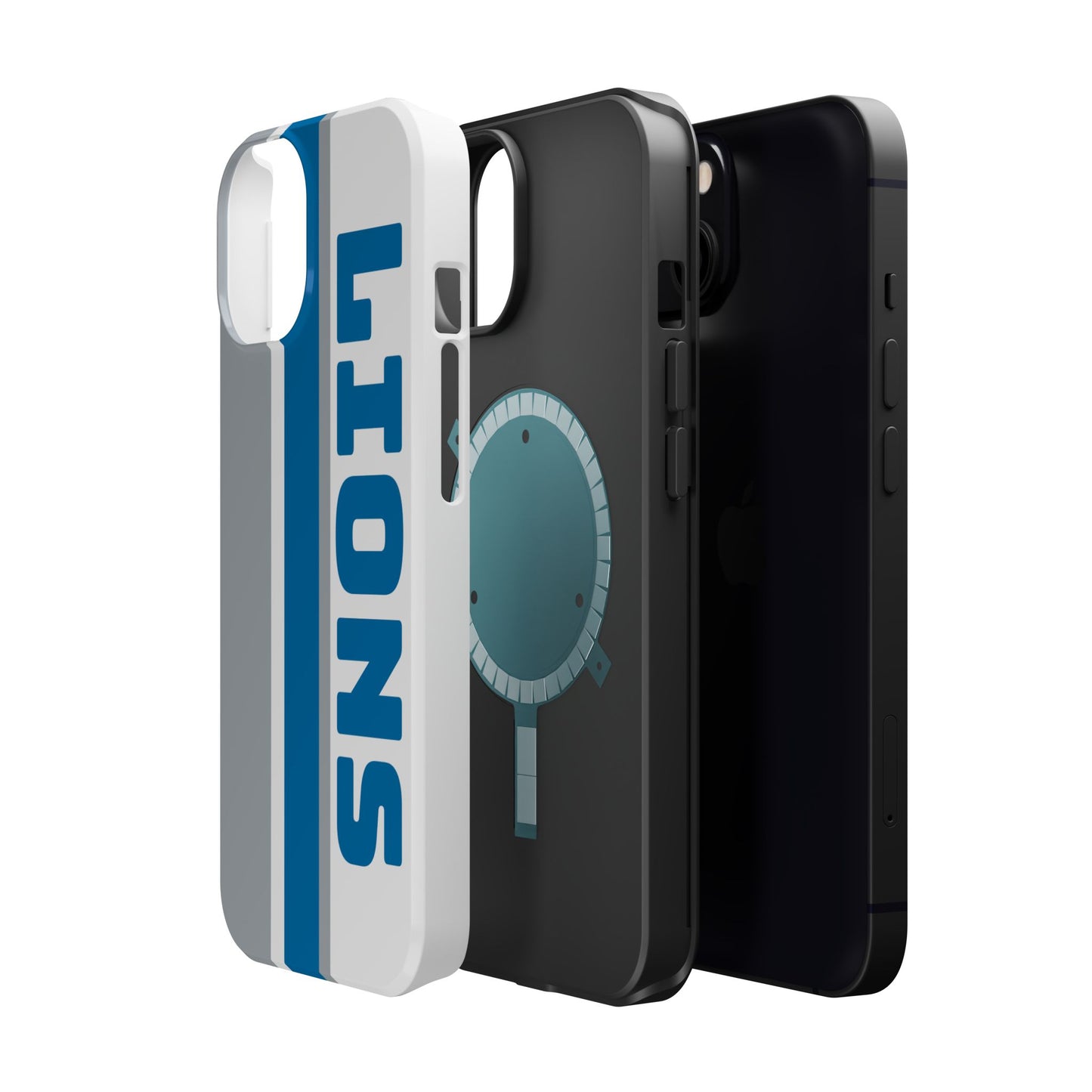 Lions Phone Case, Magnetic Phone Case, Retro Phone Case, Football Gifts