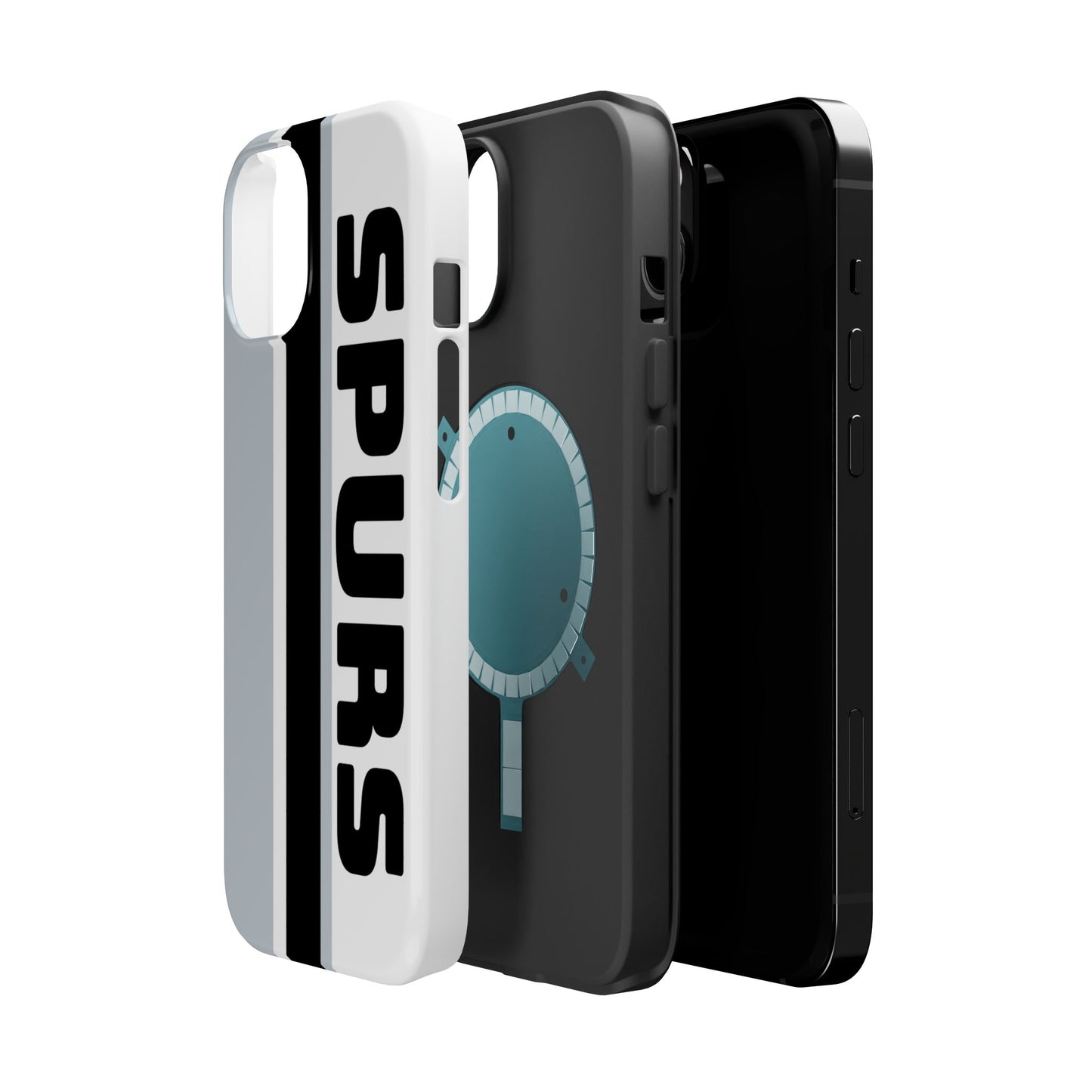 Spurs Phone Case, Magnetic Phone Case, Retro Phone Case, Basketball Gifts
