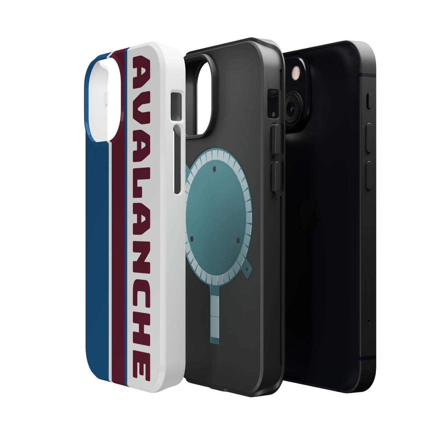 Avalanche Phone Case, Magnetic Phone Case, Retro Phone Case, Matte/Glossy Phone Case, Hockey Gifts
