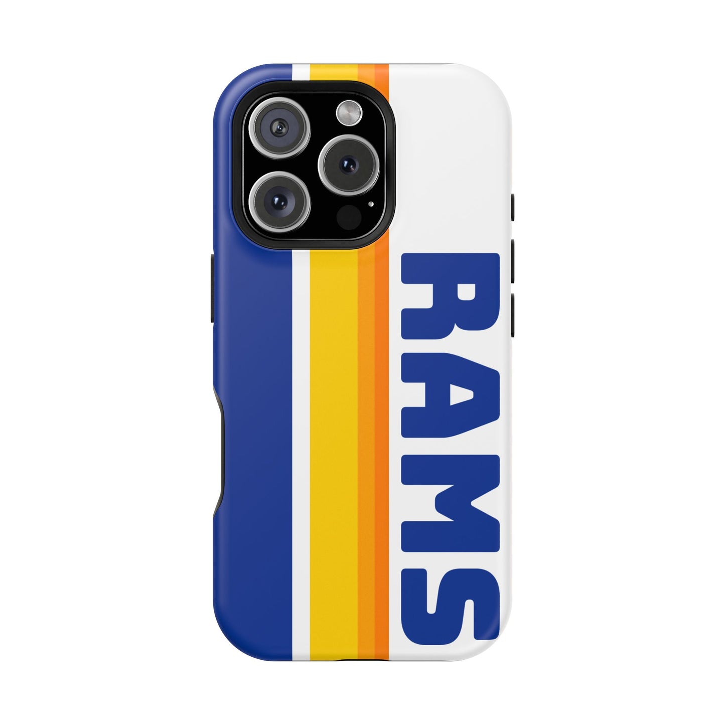 Rams Phone Case, Magnetic Phone Case, Retro Phone Case, Football Case for iPhone or Samsung