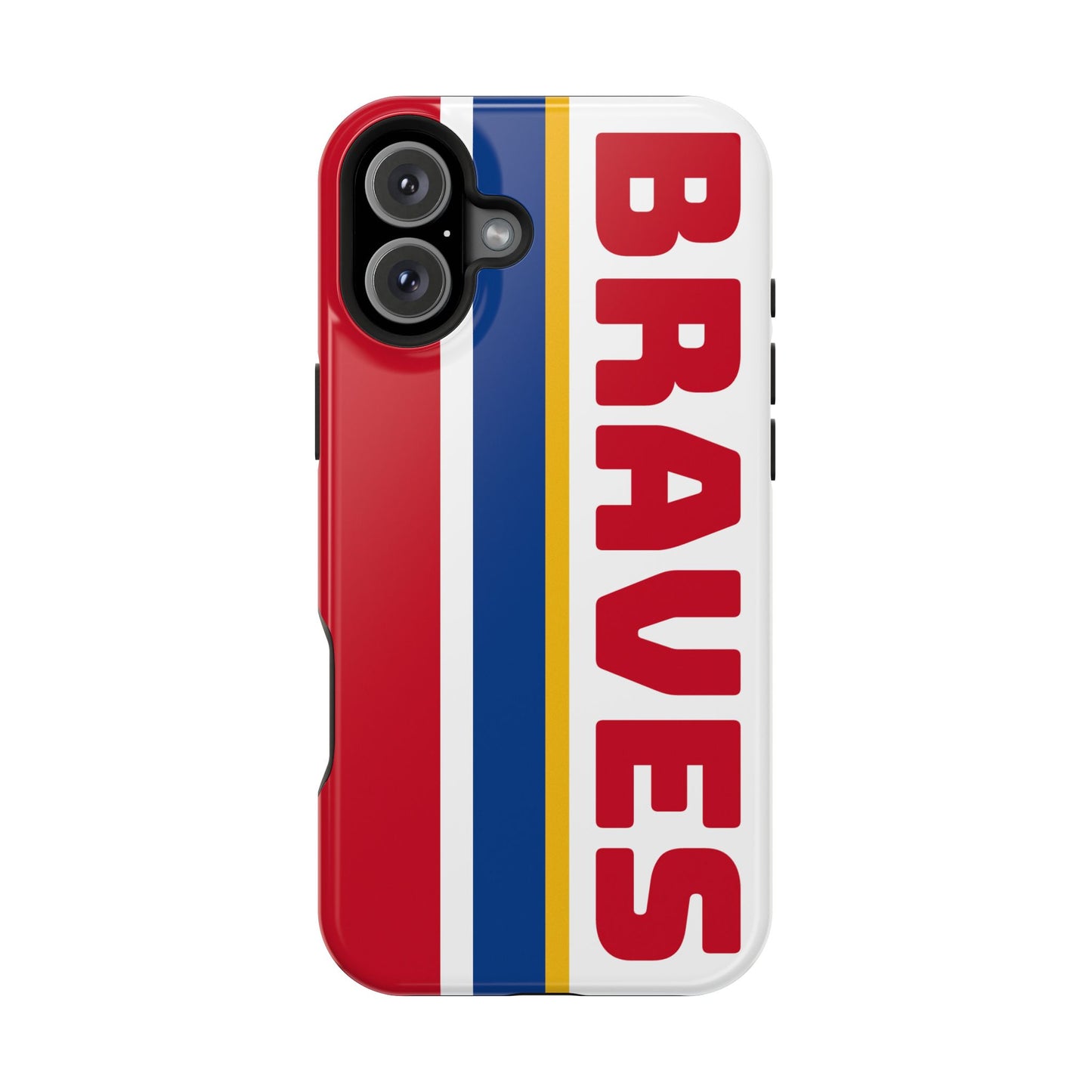 Braves Phone Case, Magnetic Phone Case, Baseball Phone Case, Retro Phone Case