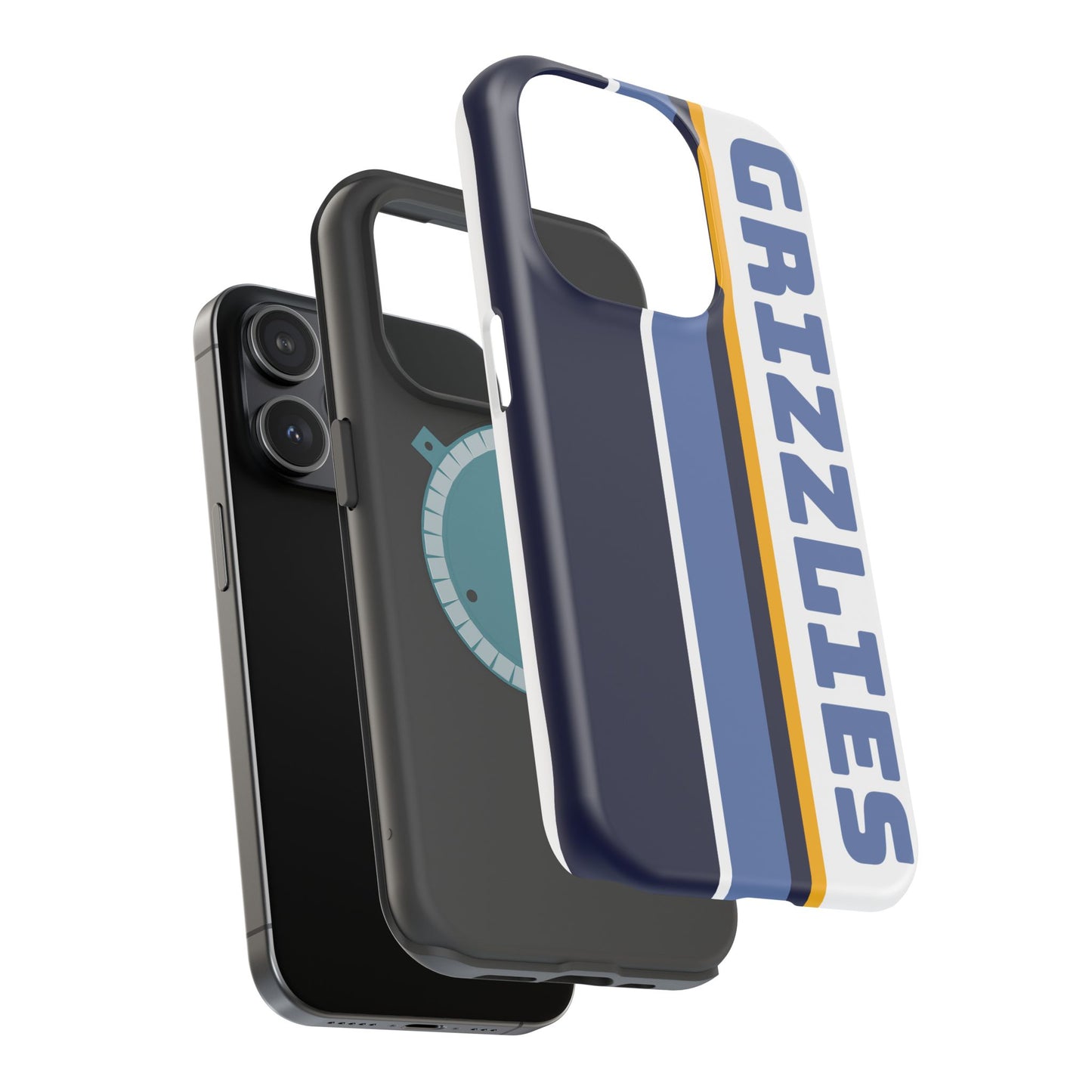 Grizzlies Phone Case, Magnetic Phone Case, Retro Phone Case