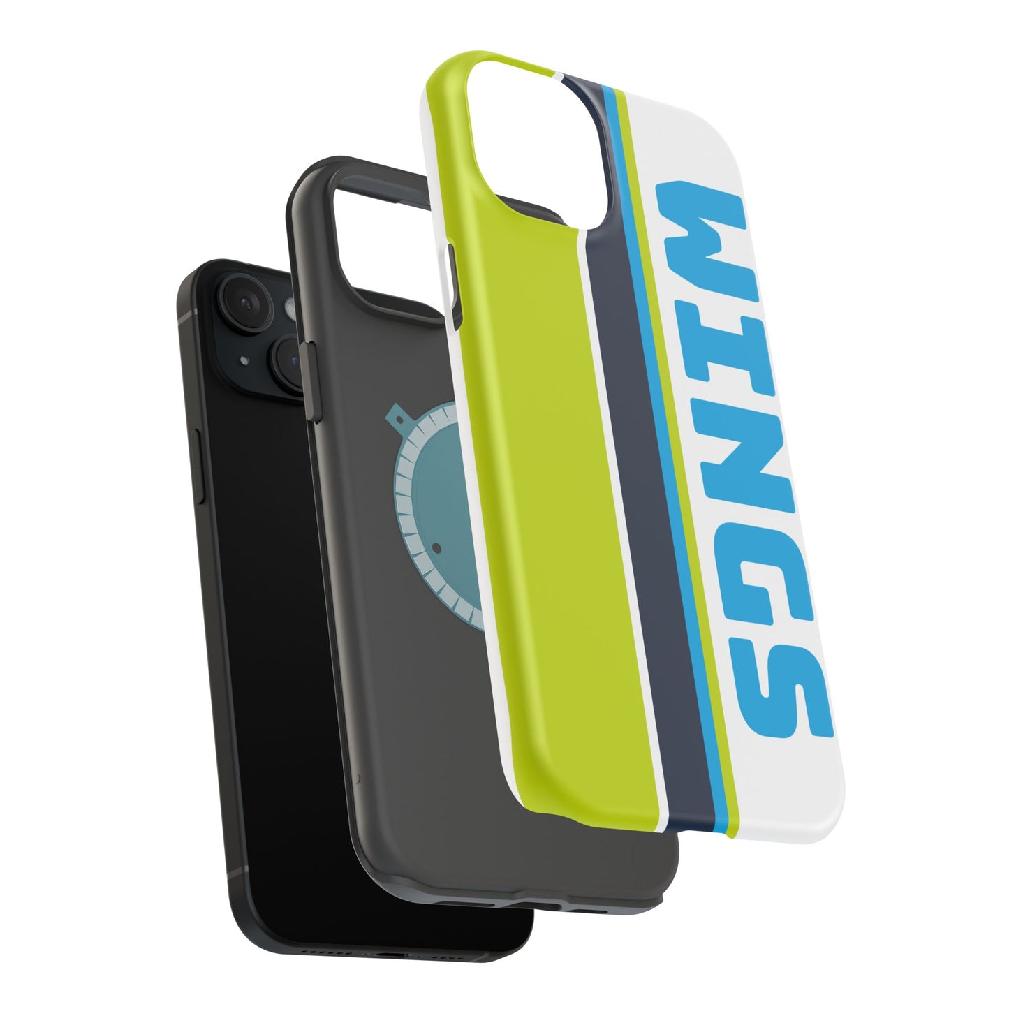 Wings Phone Case, Magnetic Phone Case, Retro Phone Case, Matte/Glossy Phone Case