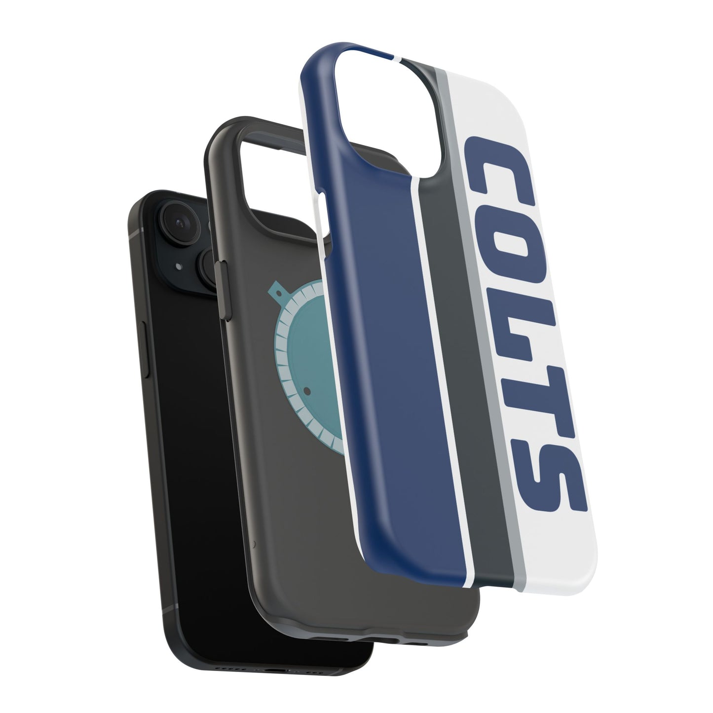 Colts Phone Case, Magnetic Phone Case, Retro Phone Case, Football Gifts