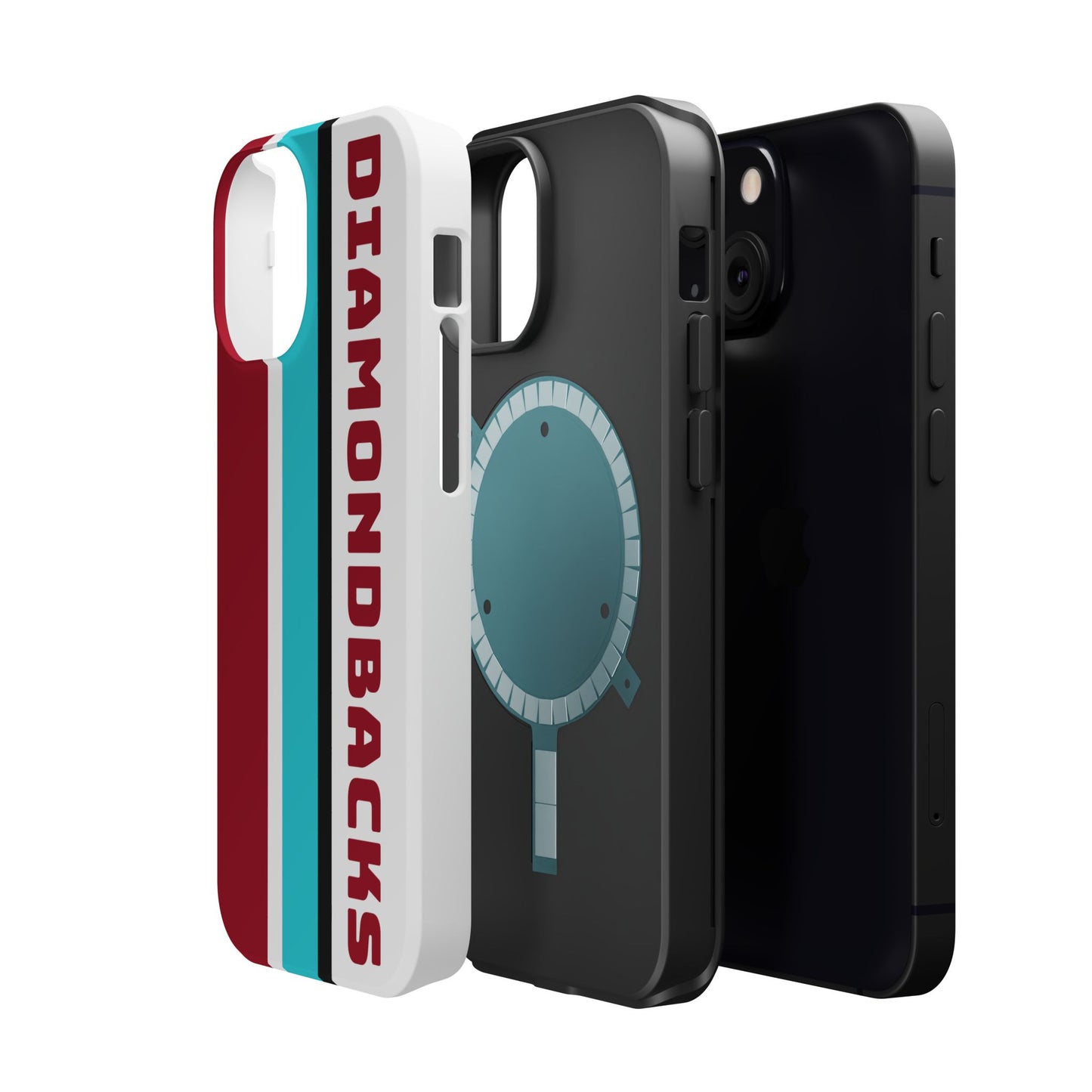 Diamondbacks Phone Case, Magnetic Phone Case, Retro Phone Case, Baseball Case for iPhone or Samsung