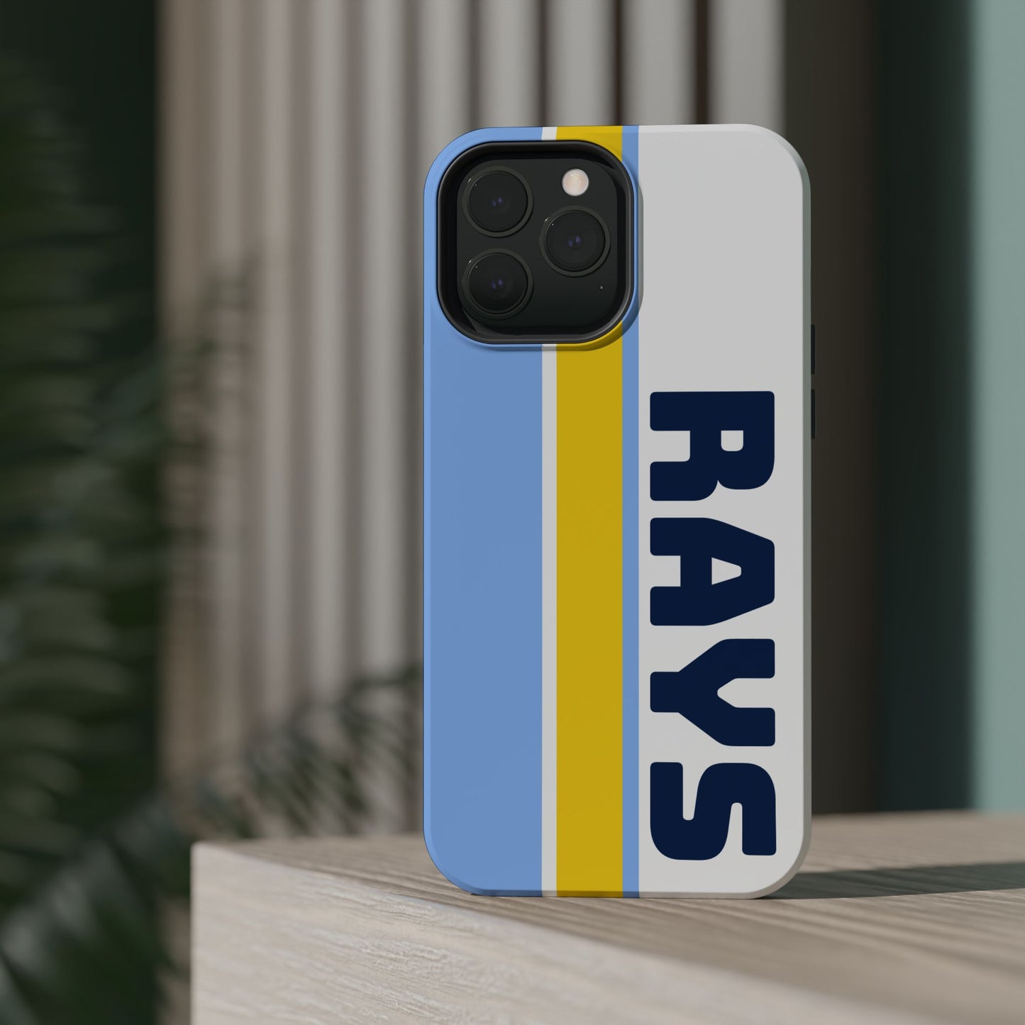 Rays Phone Case, Magnetic Phone Case, Retro Phone Case, Baseball Case for iPhone or Samsung, Rays Baseball Gifts