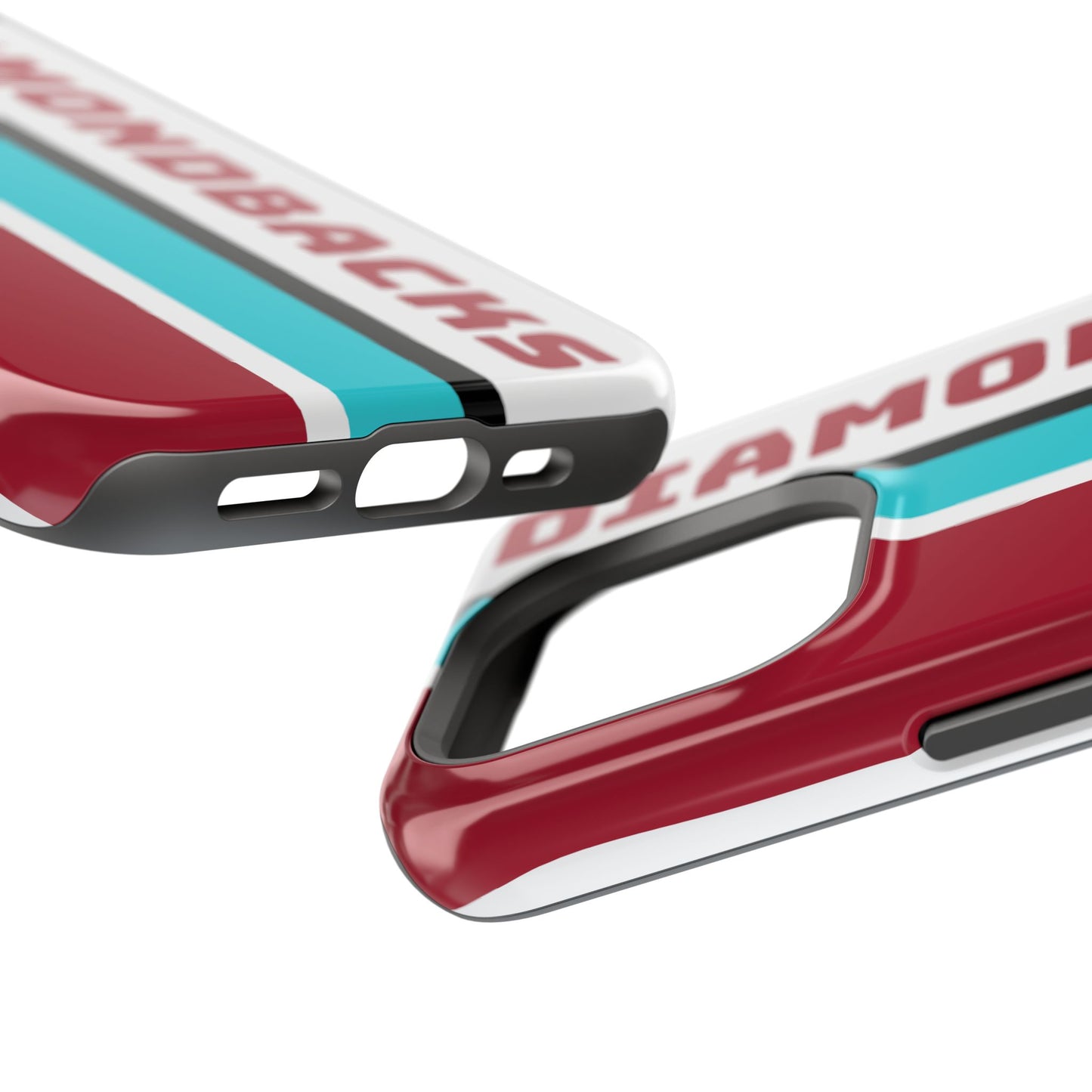 Diamondbacks Phone Case, Magnetic Phone Case, Retro Phone Case, Baseball Case for iPhone or Samsung