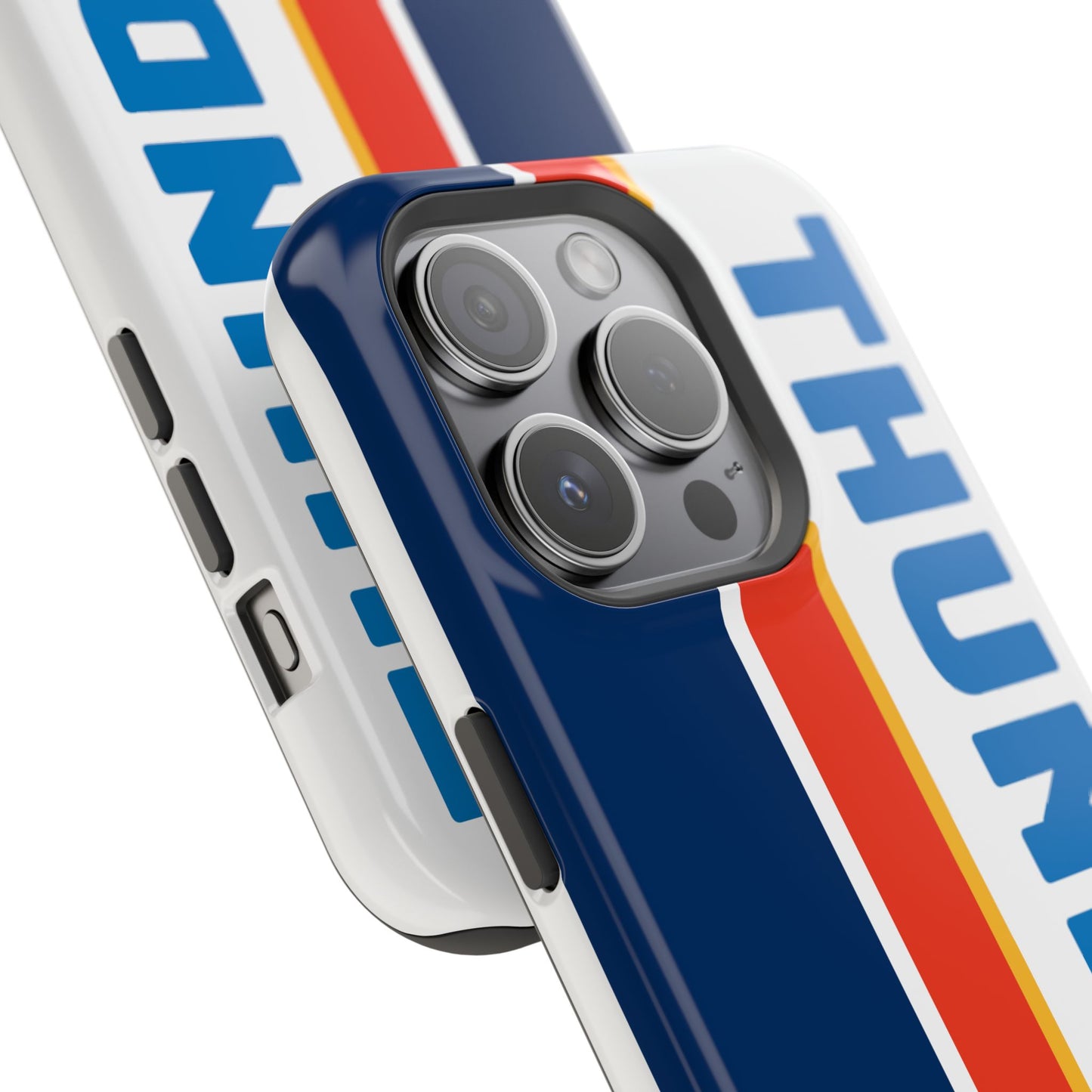 Thunder Phone Case, Magnetic Phone Case, Retro Phone Case, Basketball Gifts