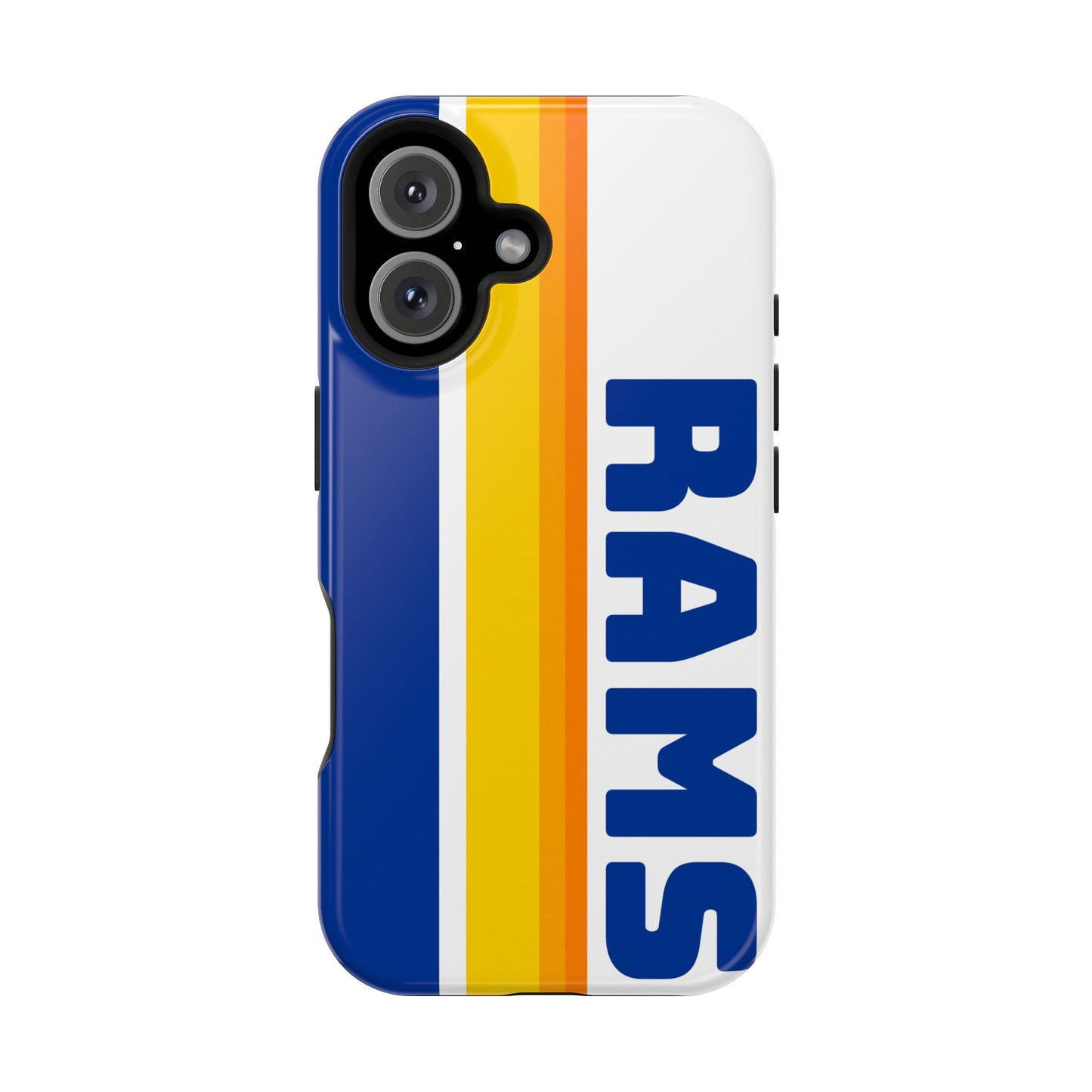 Rams Phone Case, Magnetic Phone Case, Retro Phone Case, Football Case for iPhone or Samsung