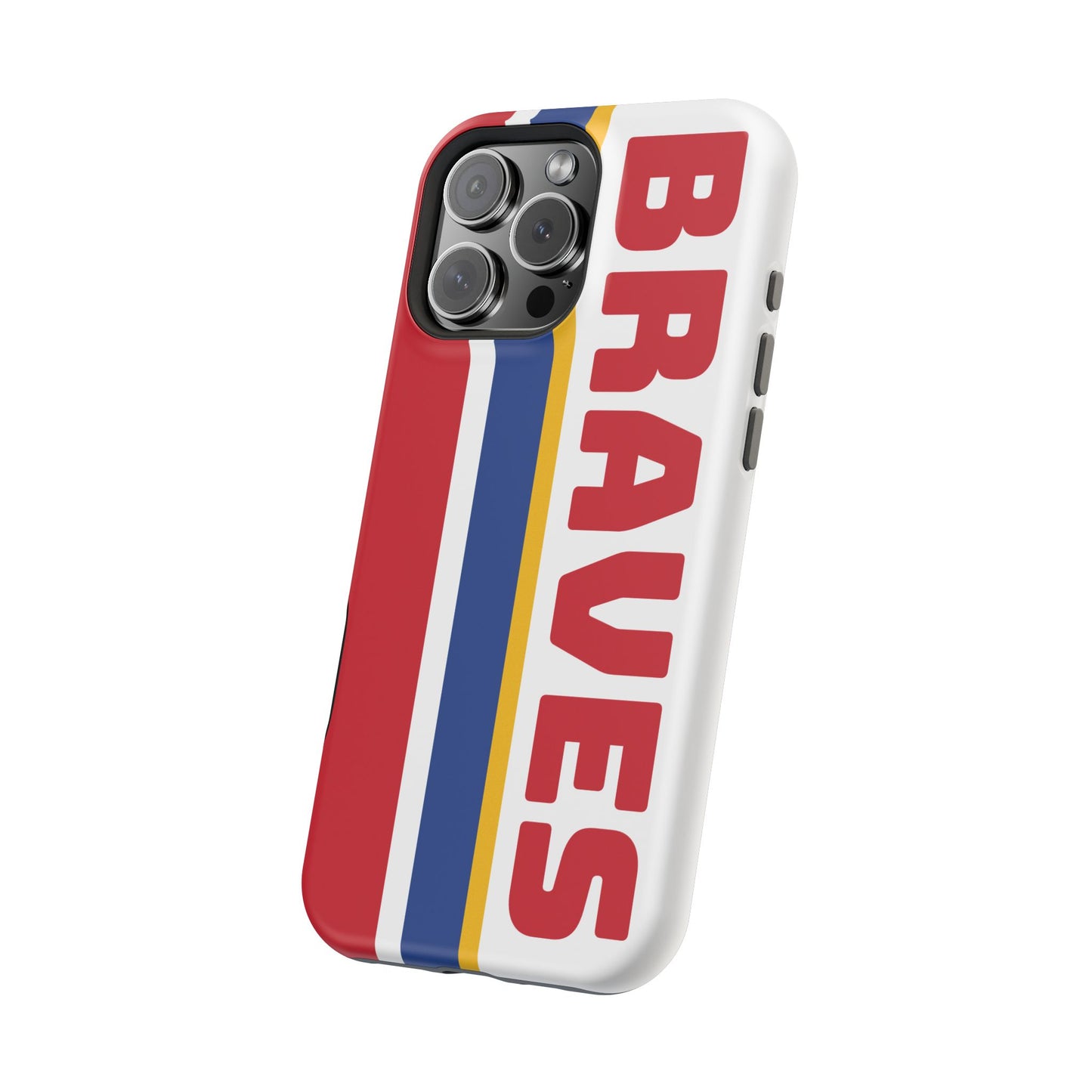 Braves Phone Case, Magnetic Phone Case, Baseball Phone Case, Retro Phone Case