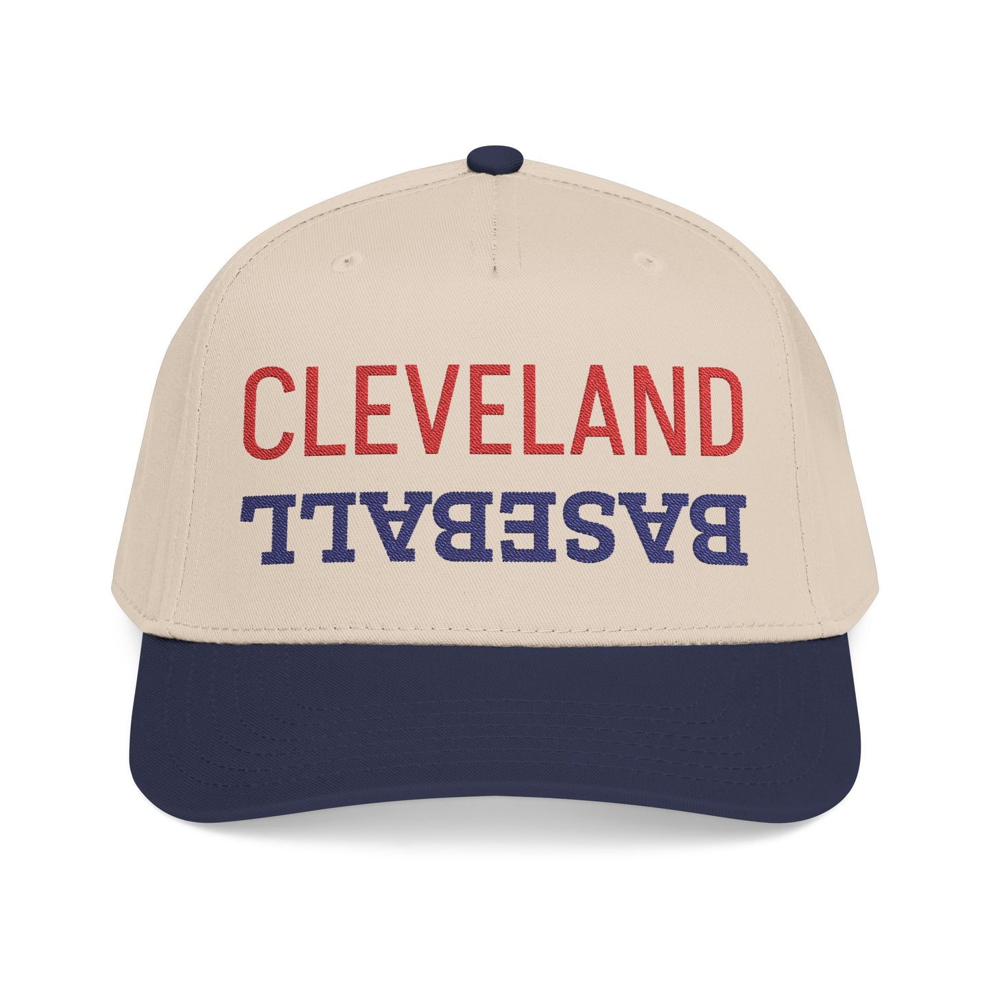 Embroidered Cleveland Baseball Hat, Mid Profile Baseball Cap, Sports Gifts