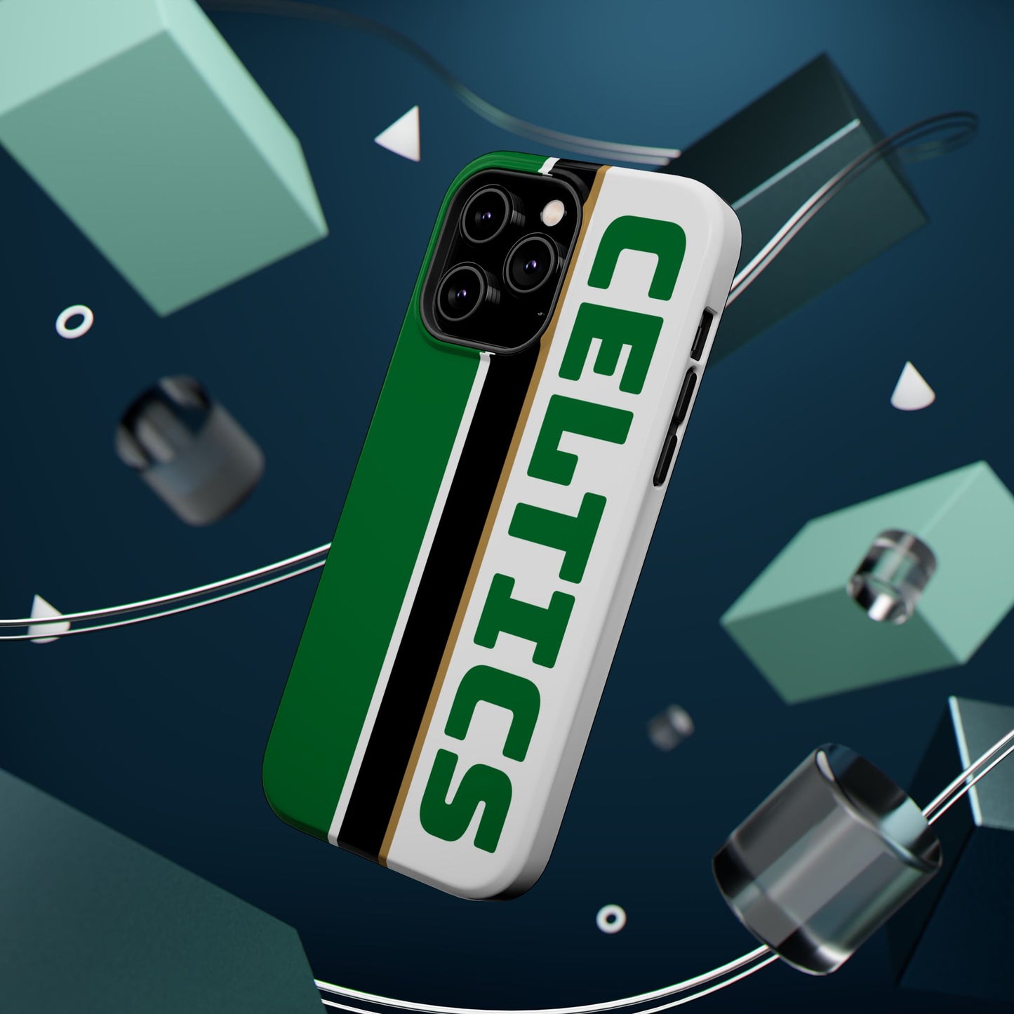 Celtics Phone Case, Magnetic Phone Case, Retro Phone Case, Matte/Glossy Phone Case, Basketball Gifts