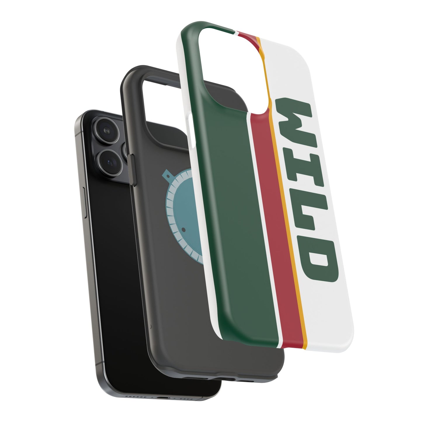 Wild Phone Case, Magnetic Phone Case, Retro Phone Case, Hockey Gifts