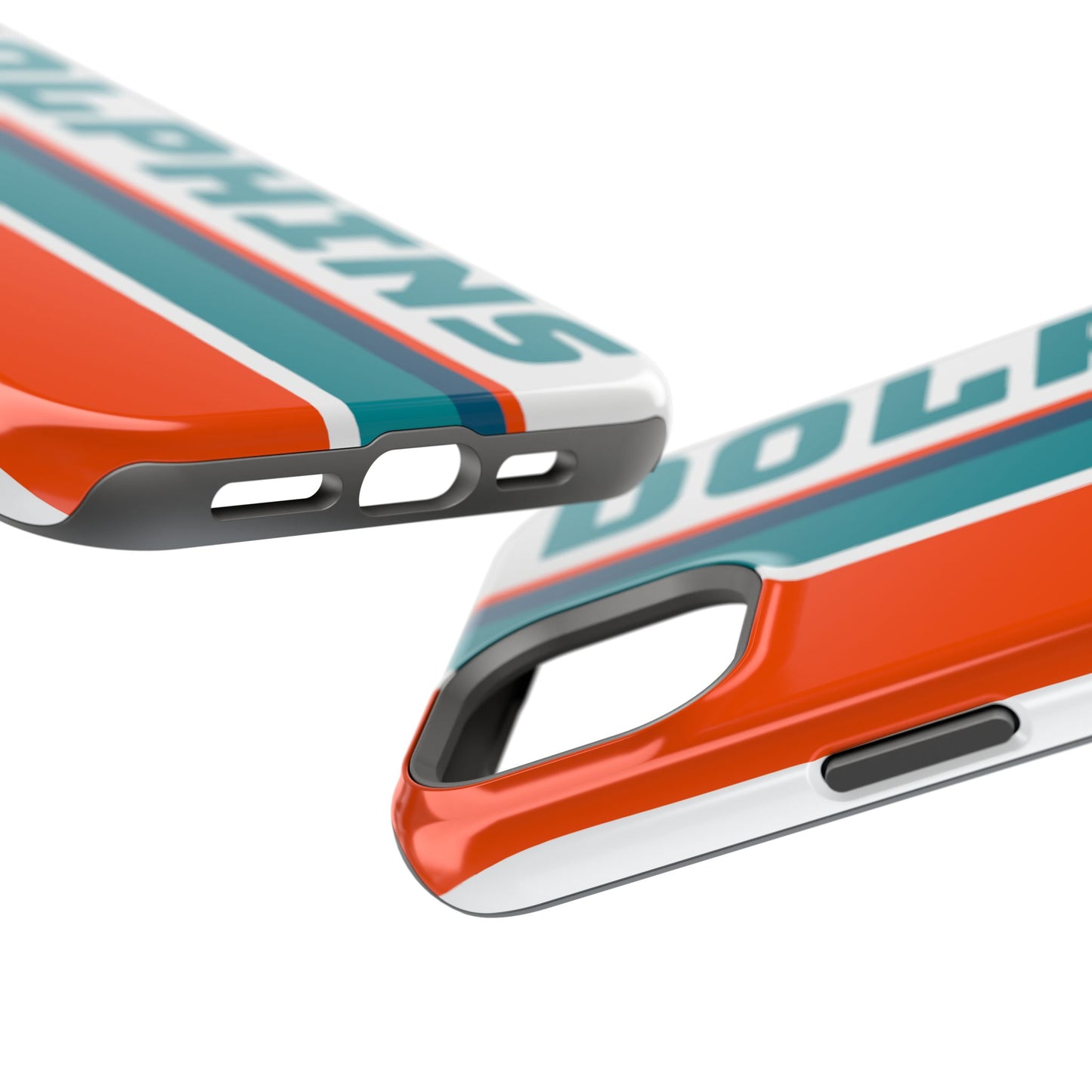 Dolphins Phone Case, Magnetic Phone Case, Retro Phone Case, Matte/Glossy Phone Case