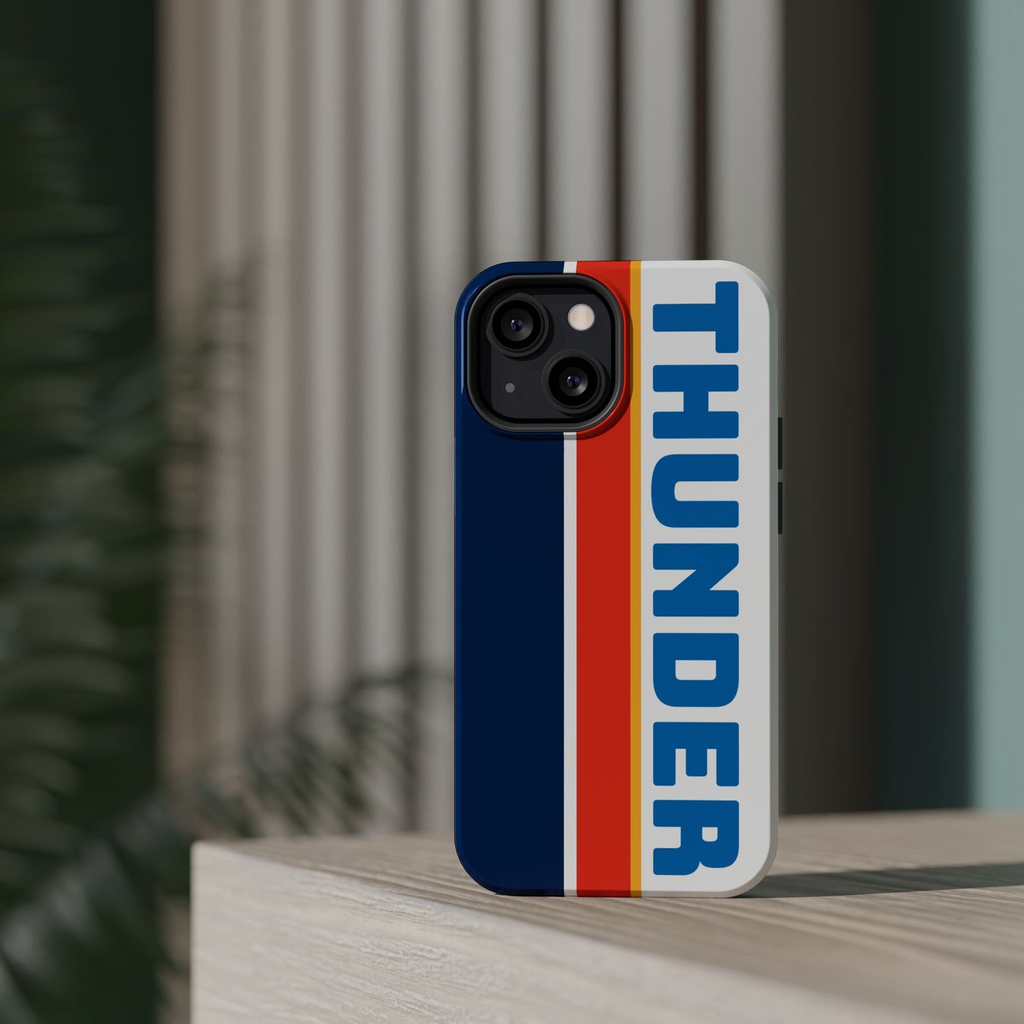 Thunder Phone Case, Magnetic Phone Case, Retro Phone Case, Basketball Gifts