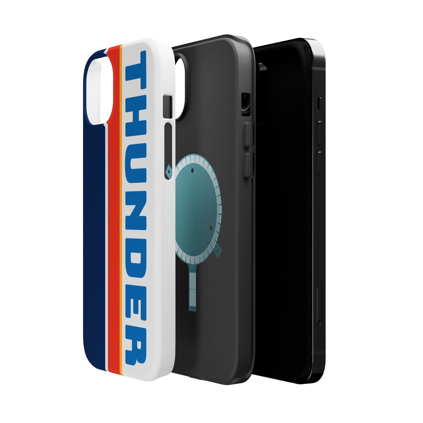 Thunder Phone Case, Magnetic Phone Case, Retro Phone Case, Basketball Gifts