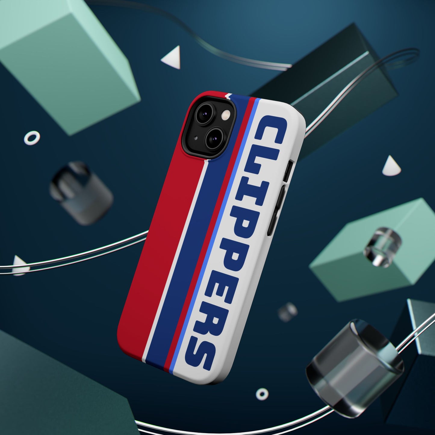 Clippers Phone Case, Magnetic Phone Case, Retro Phone Case