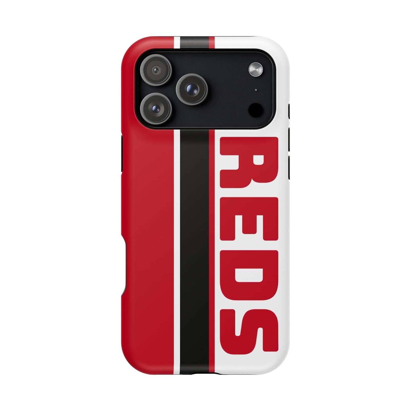 Reds Phone Case, Magnetic Phone Case, Retro Phone Case, Baseball Case for iPhone or Samsung, Reds Baseball Case