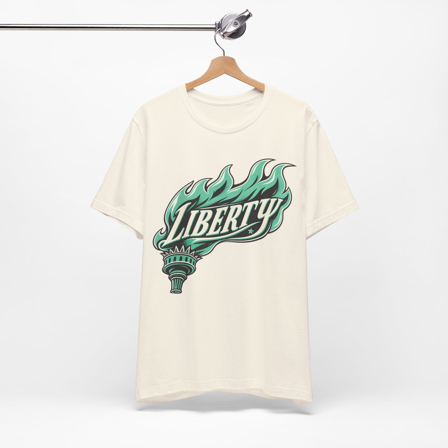 Liberty Basketball Shirt, Teal and Black Flame Shirt, Basketball Gifts