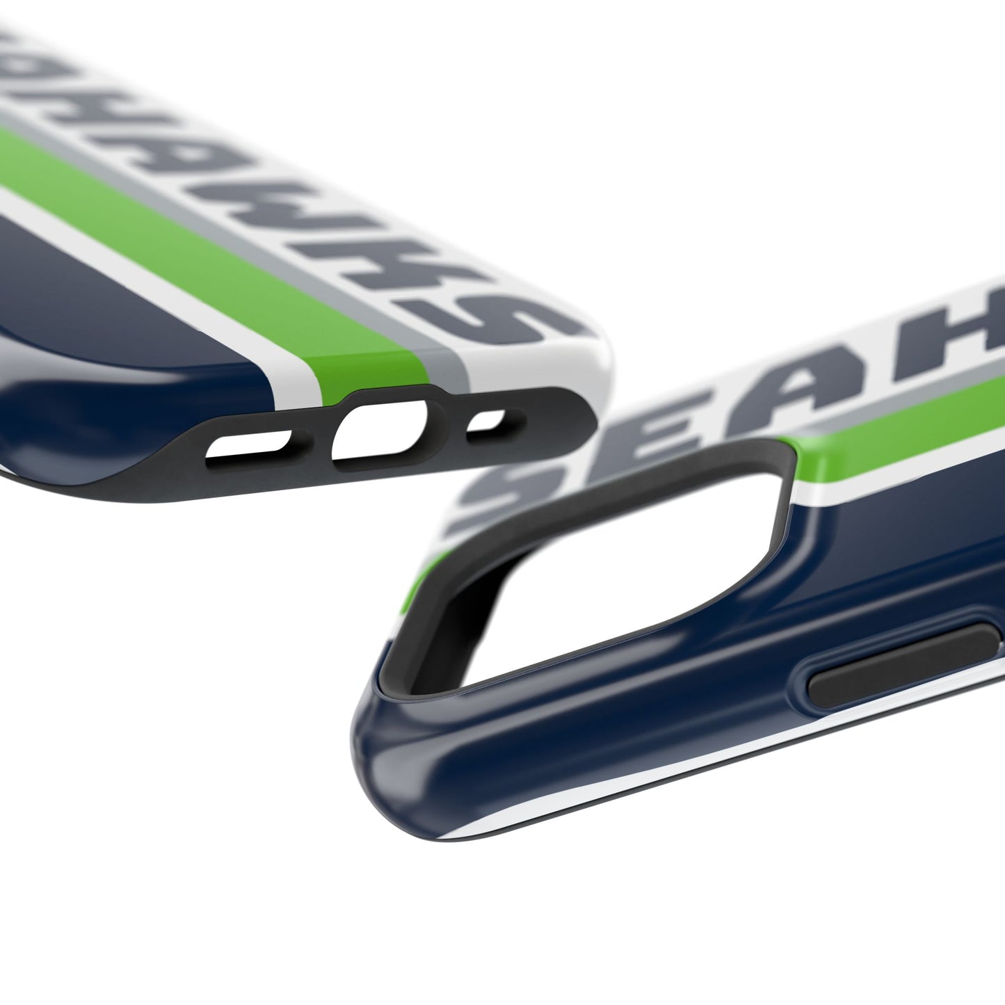 Seahawks Phone Case, Magnetic Phone Case, Retro Phone Case, Football Case for iPhone or Samsung