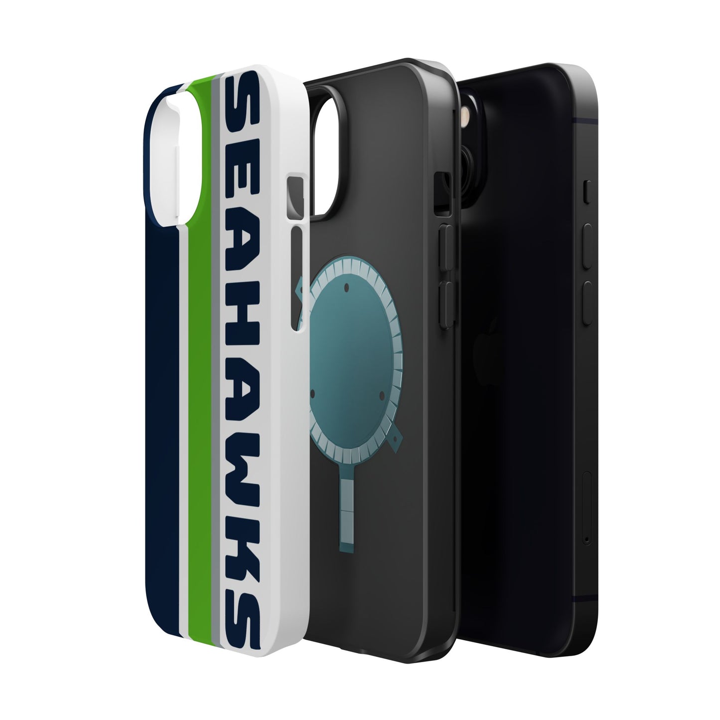 Seahawks Phone Case, Magnetic Phone Case, Retro Phone Case, Football Case for iPhone or Samsung