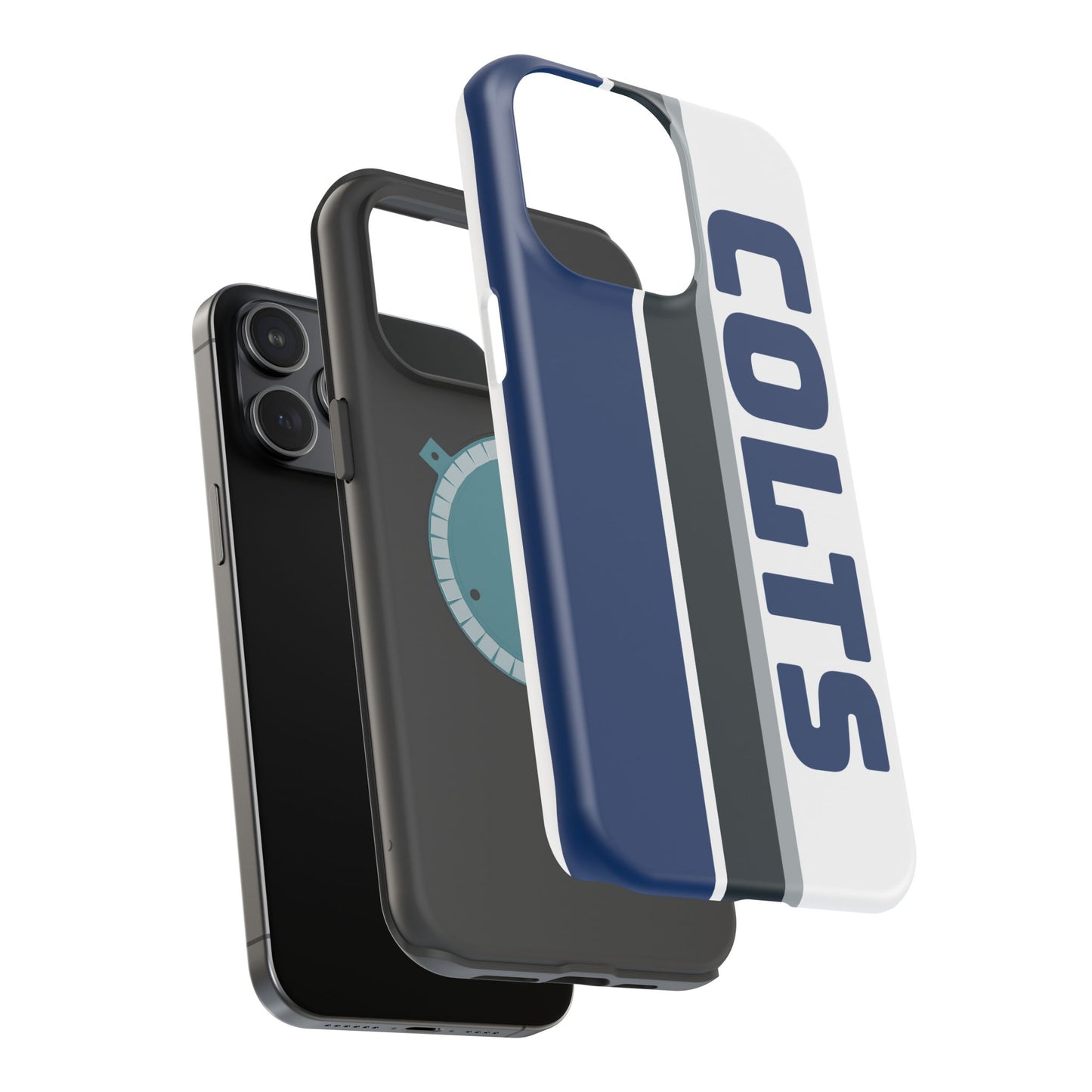 Colts Phone Case, Magnetic Phone Case, Retro Phone Case, Football Gifts