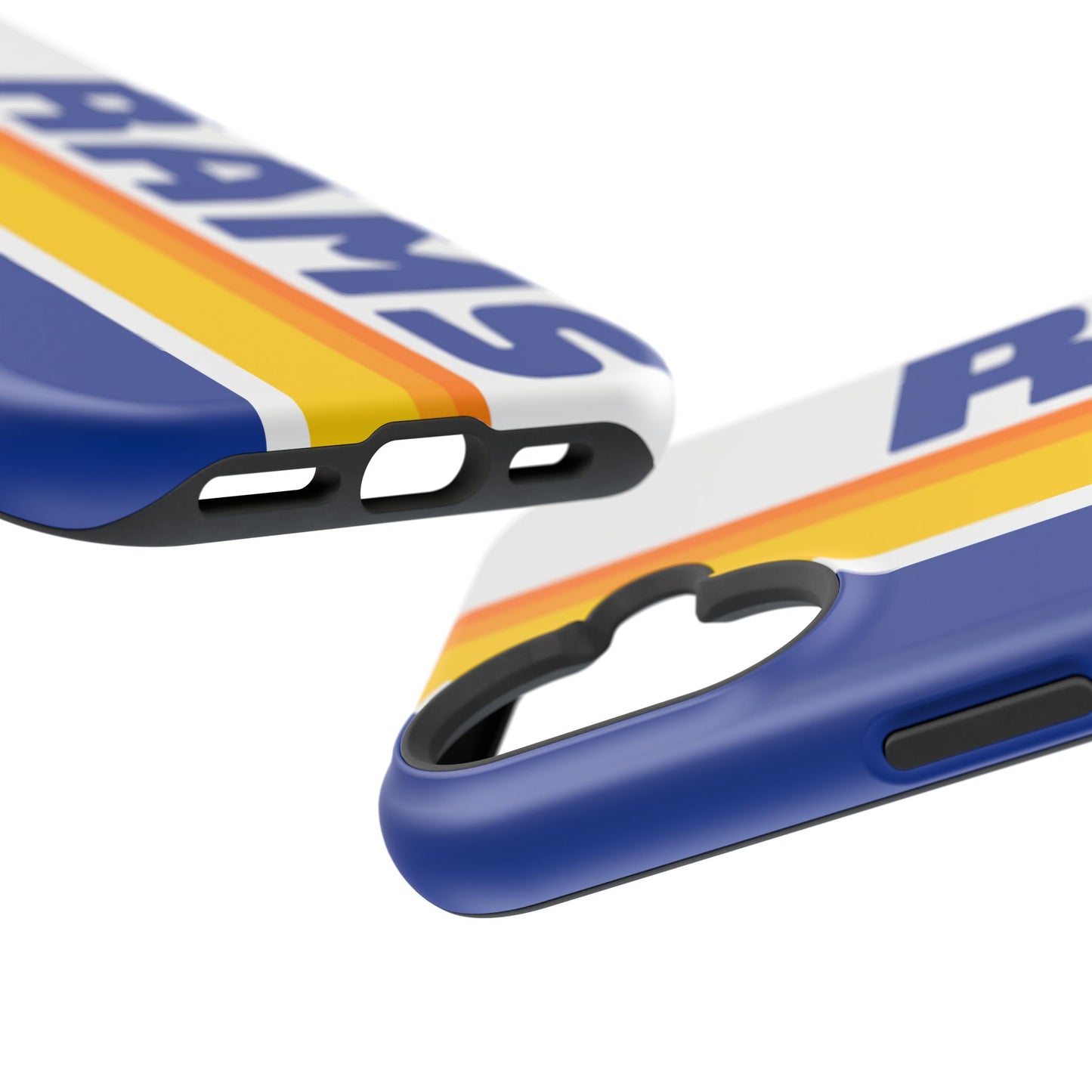 Rams Phone Case, Magnetic Phone Case, Retro Phone Case, Football Case for iPhone or Samsung