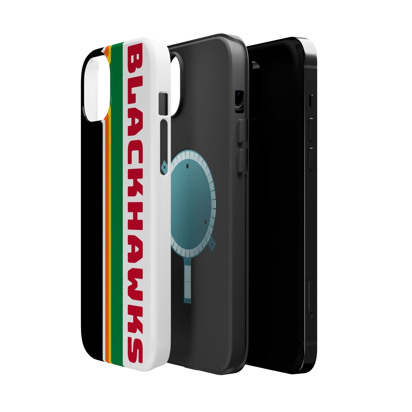 Blackhawks Phone Case, Magnetic Phone Case, Hockey Phone Case, Retro Phone Case