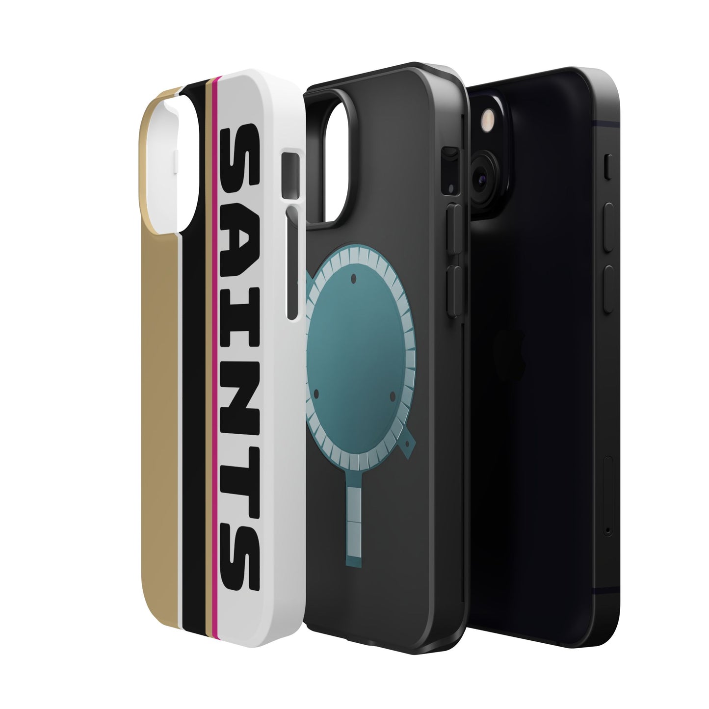 Saints Phone Case, Magnetic Phone Case, Retro Phone Case, Football Gifts